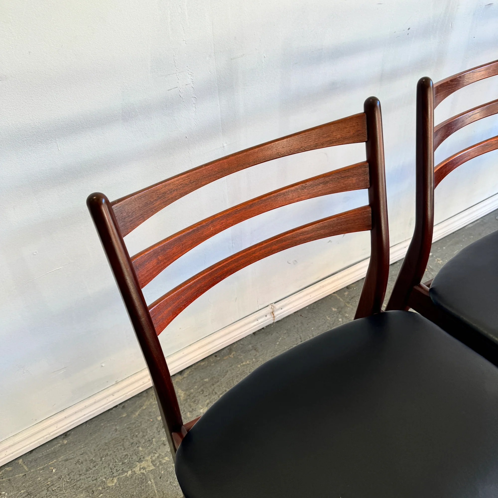 Danish Set of 4 Mid Century Dining Chairs by Skovby, 1950s - Image 6