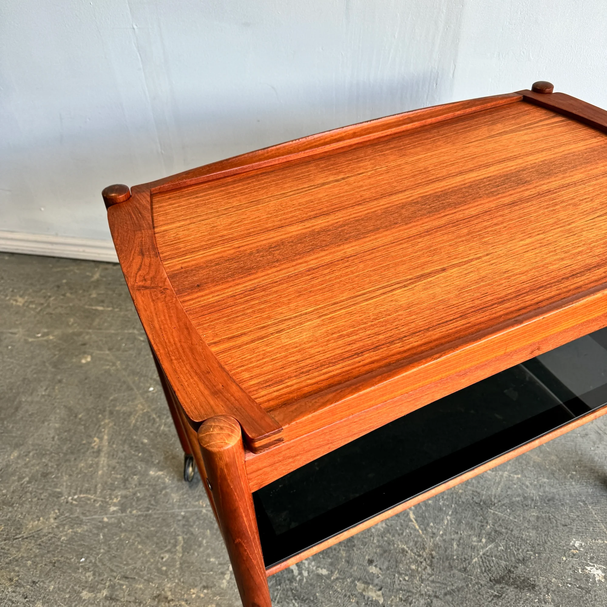 Danish Teak Bar Cart by Poul Hundevad, 1960s - Image 4