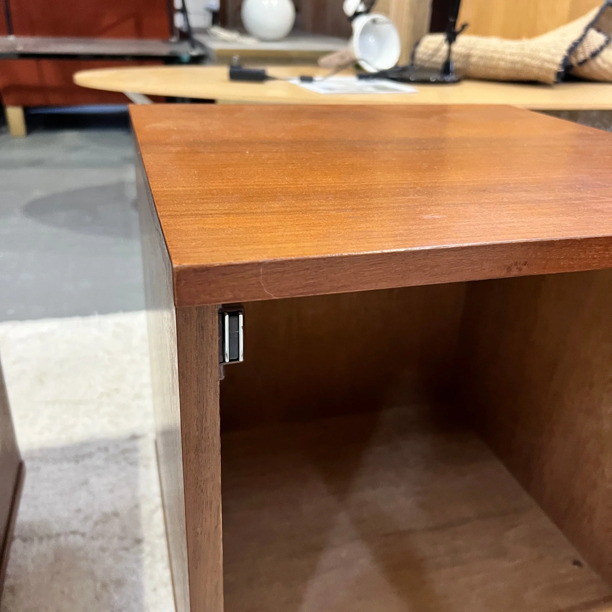 Danish teak Midcentury modern desk by Domino Mobler. - Image 5