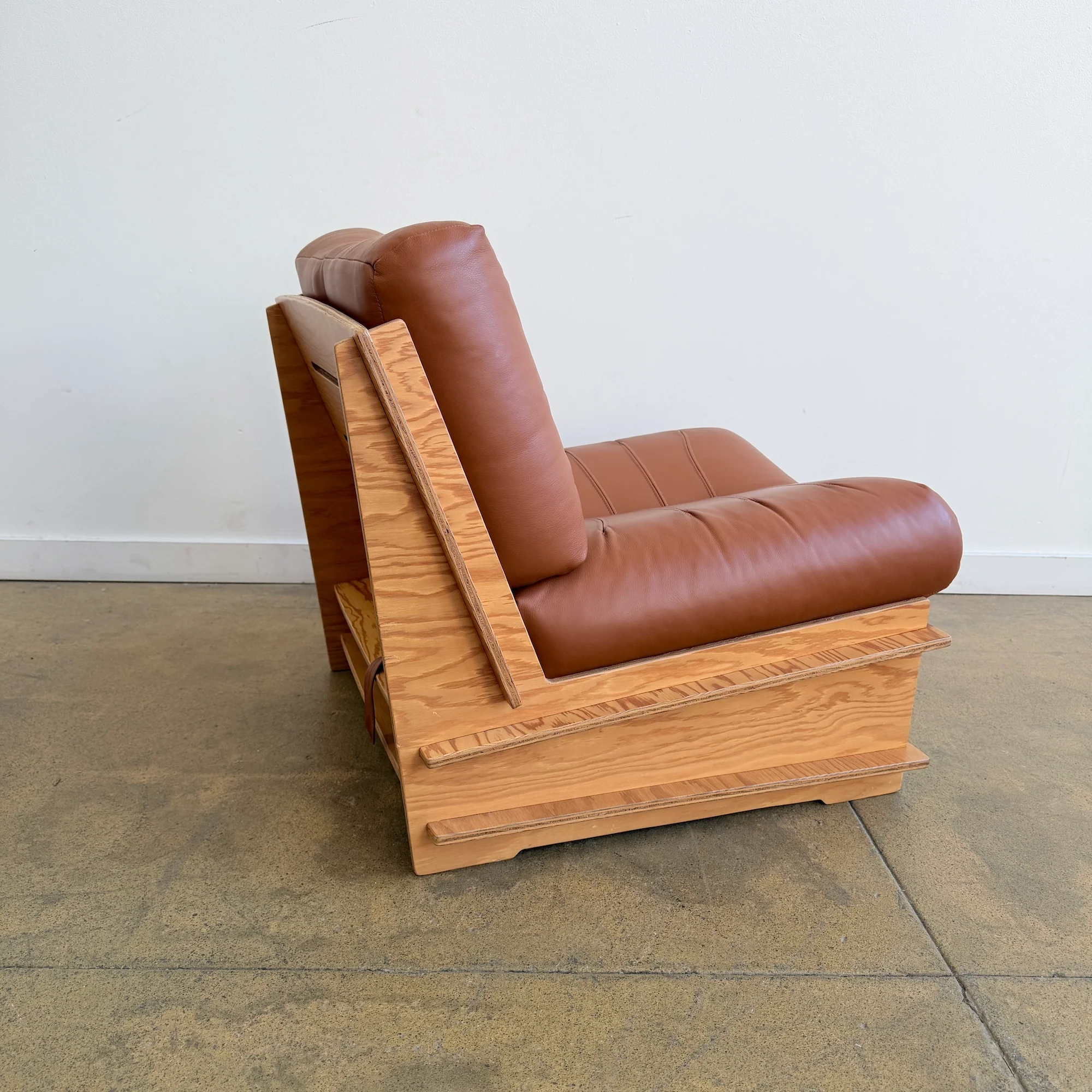 DB Leather Lounge Chair by 100xbtr - Image 3