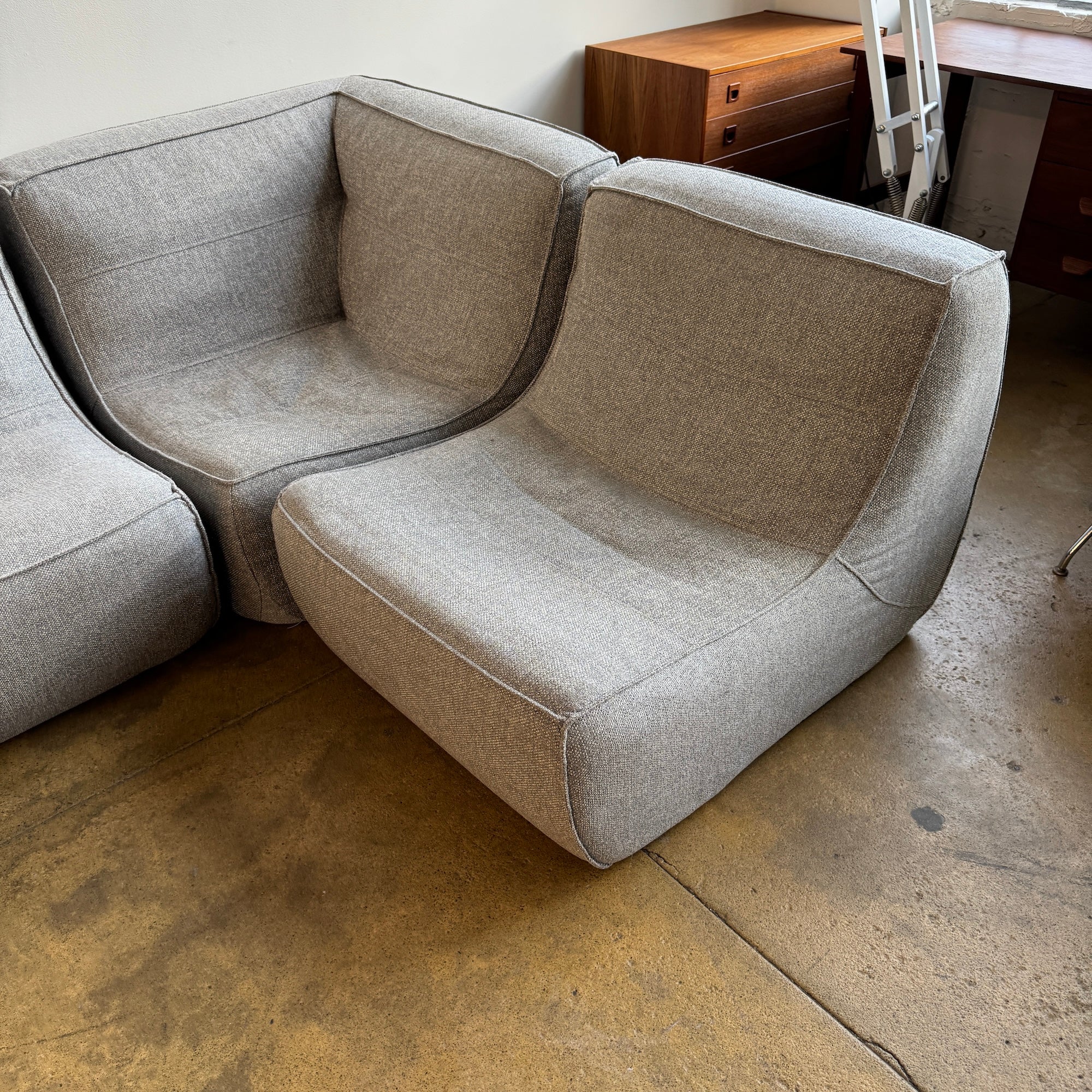 Dellarobbia Rosen Italian 3 Piece Modular Sectional Sofa - Image 5