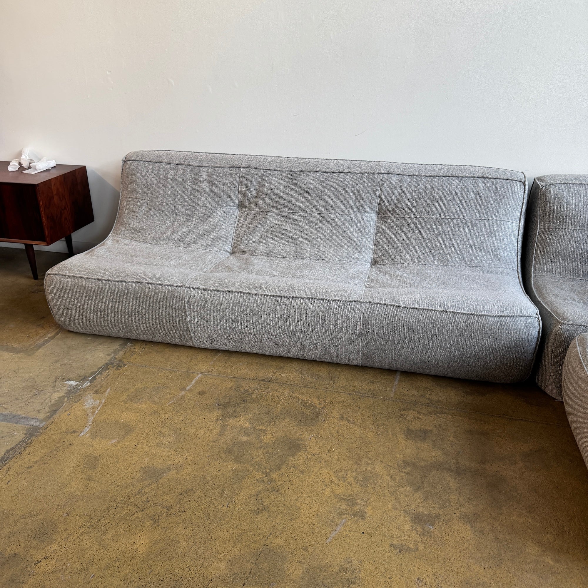 Dellarobbia Rosen Italian 3 Piece Modular Sectional Sofa - Image 6