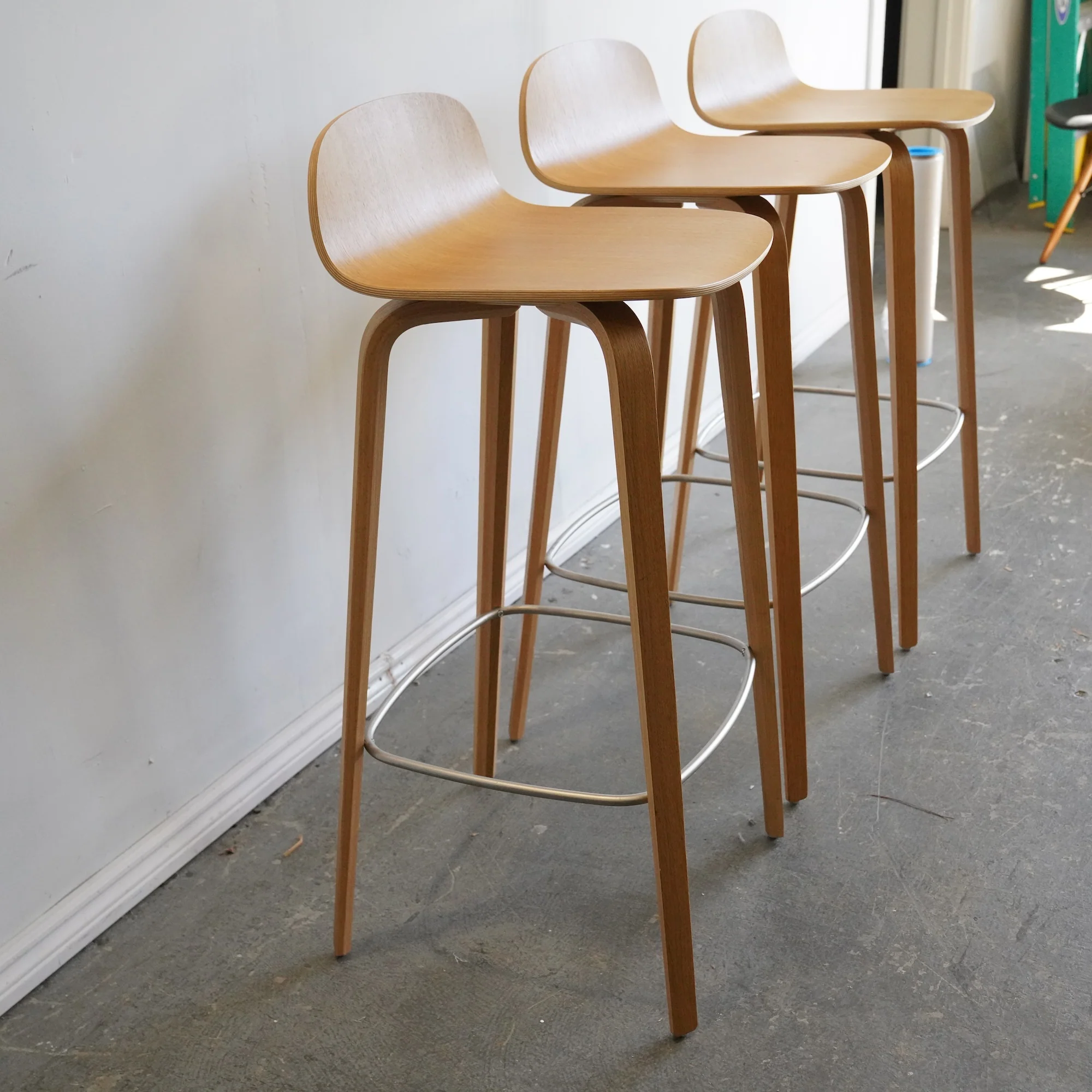 Design Within Reach Muuto Set of 3 Visu Bar Stool - Image 3