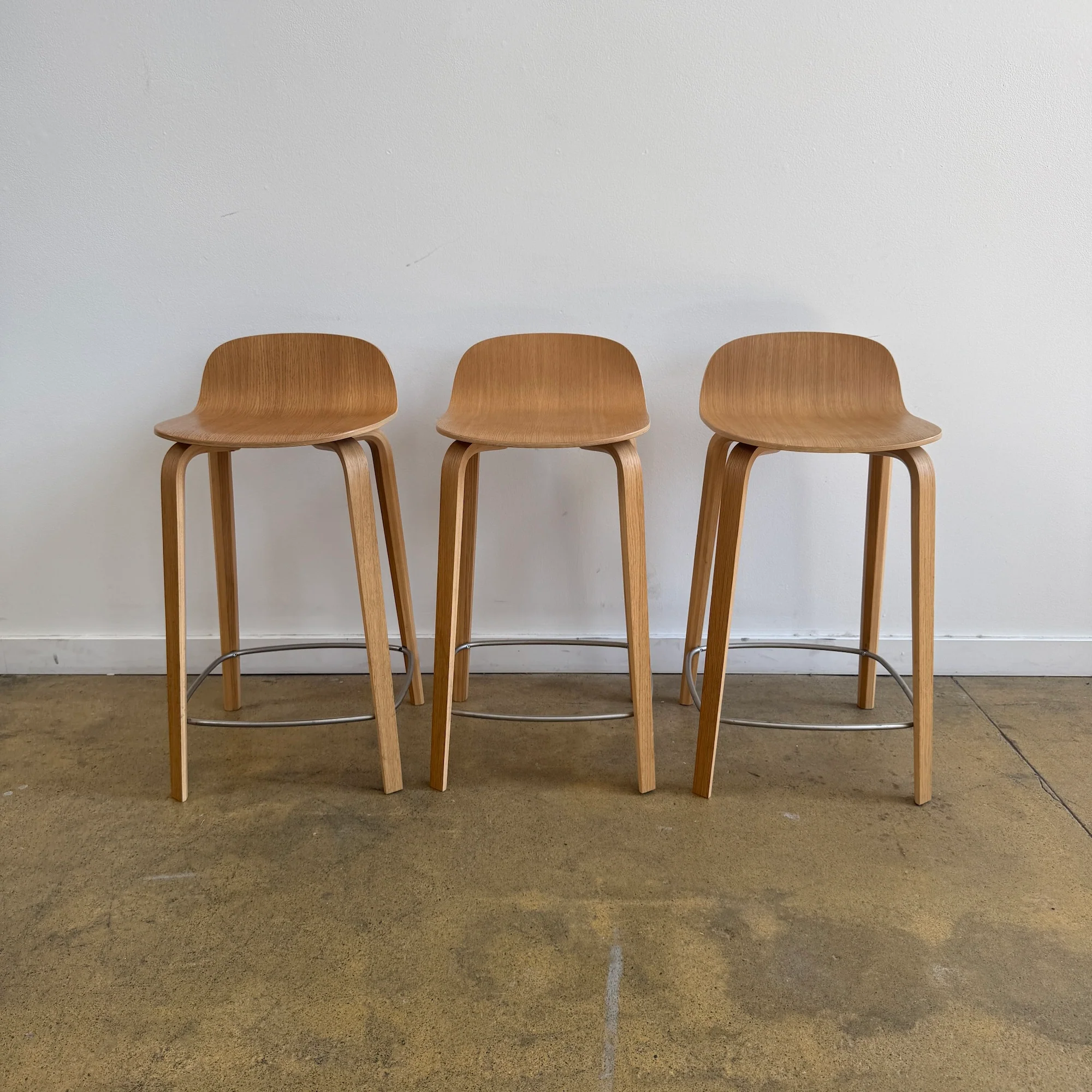 Design Within Reach Muuto Set of 3 Visu Counter Stools