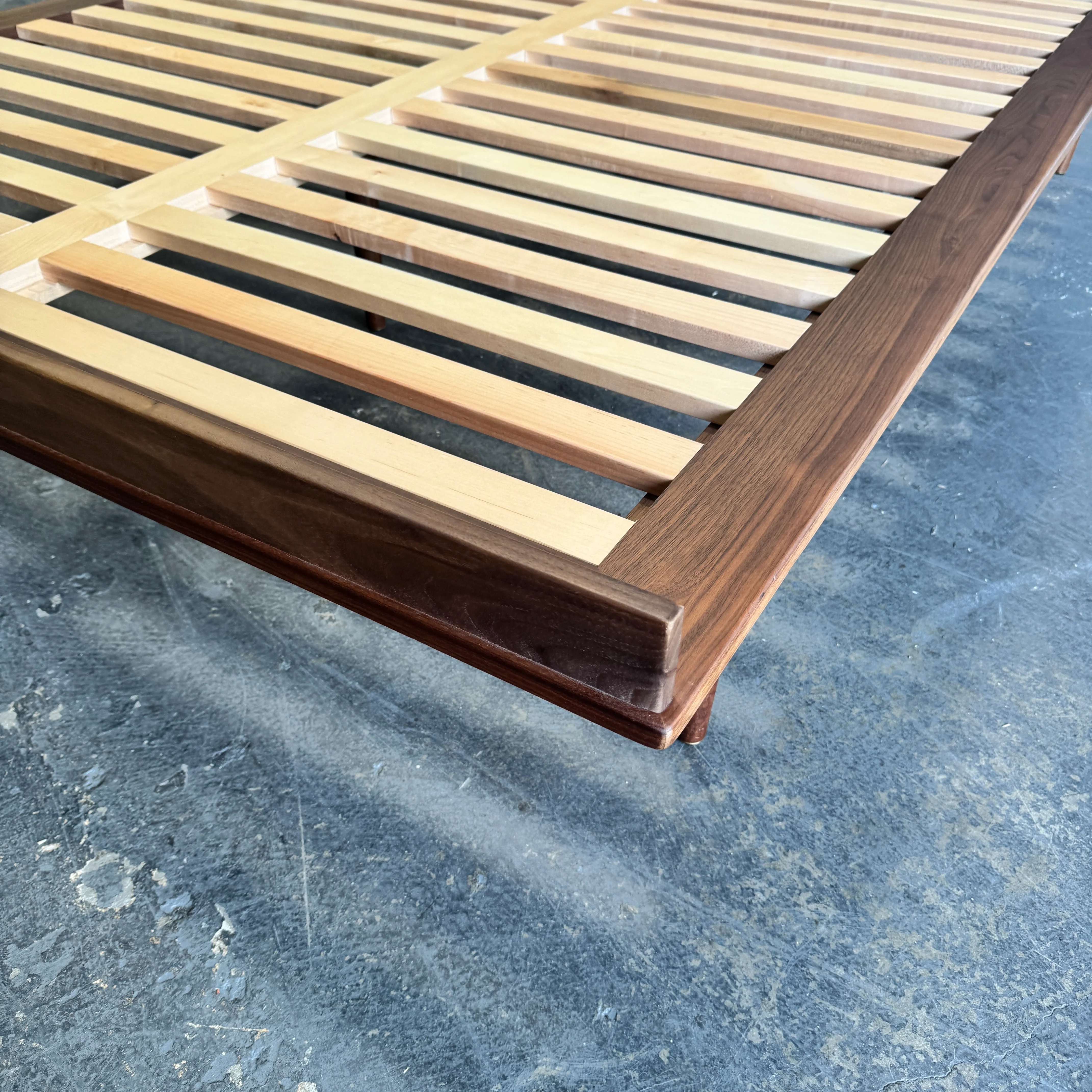 Design Within Reach Solid wood American Modern Queen Bed by Copeland - Image 7
