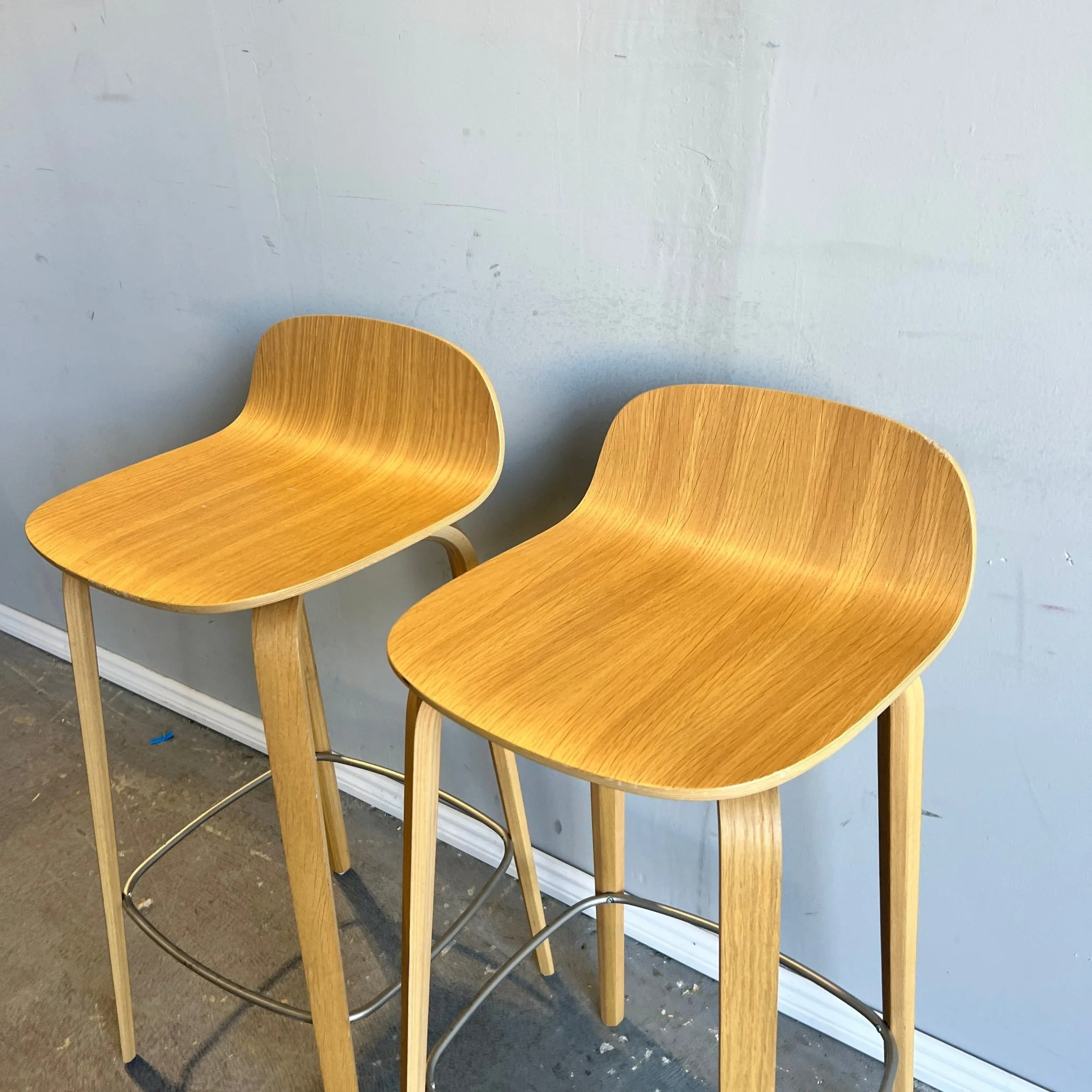 Design Within Reach Visu set of 2 Muuto Barstools - Image 3