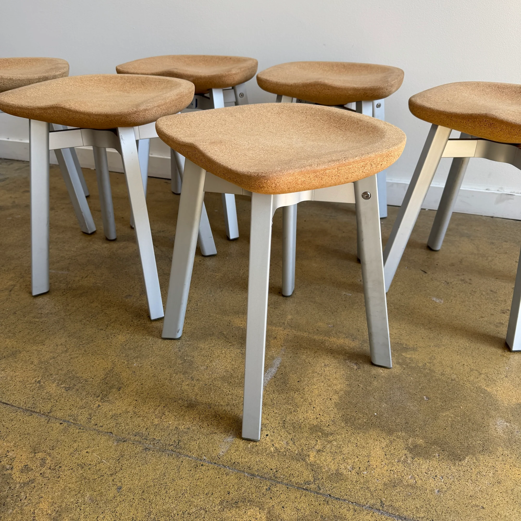 Emeco X Nendo Su Cork and Aluminum Single Dining Chair - Image 5