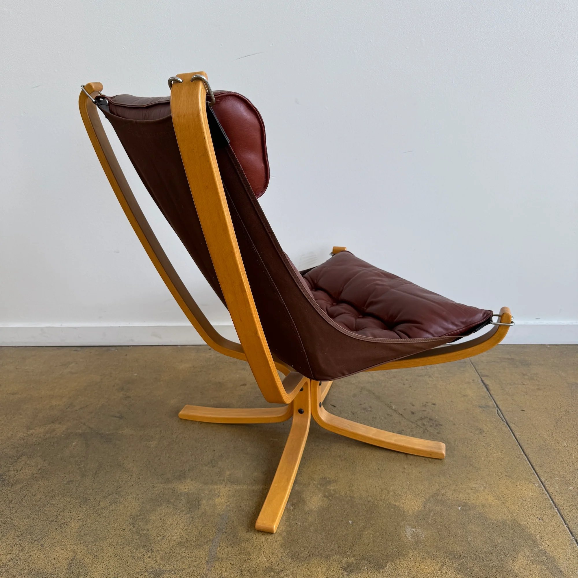 Falcon High-Back Chair by Sigurd Resell for Vatne Møbler, Norway, 1970s - Image 3
