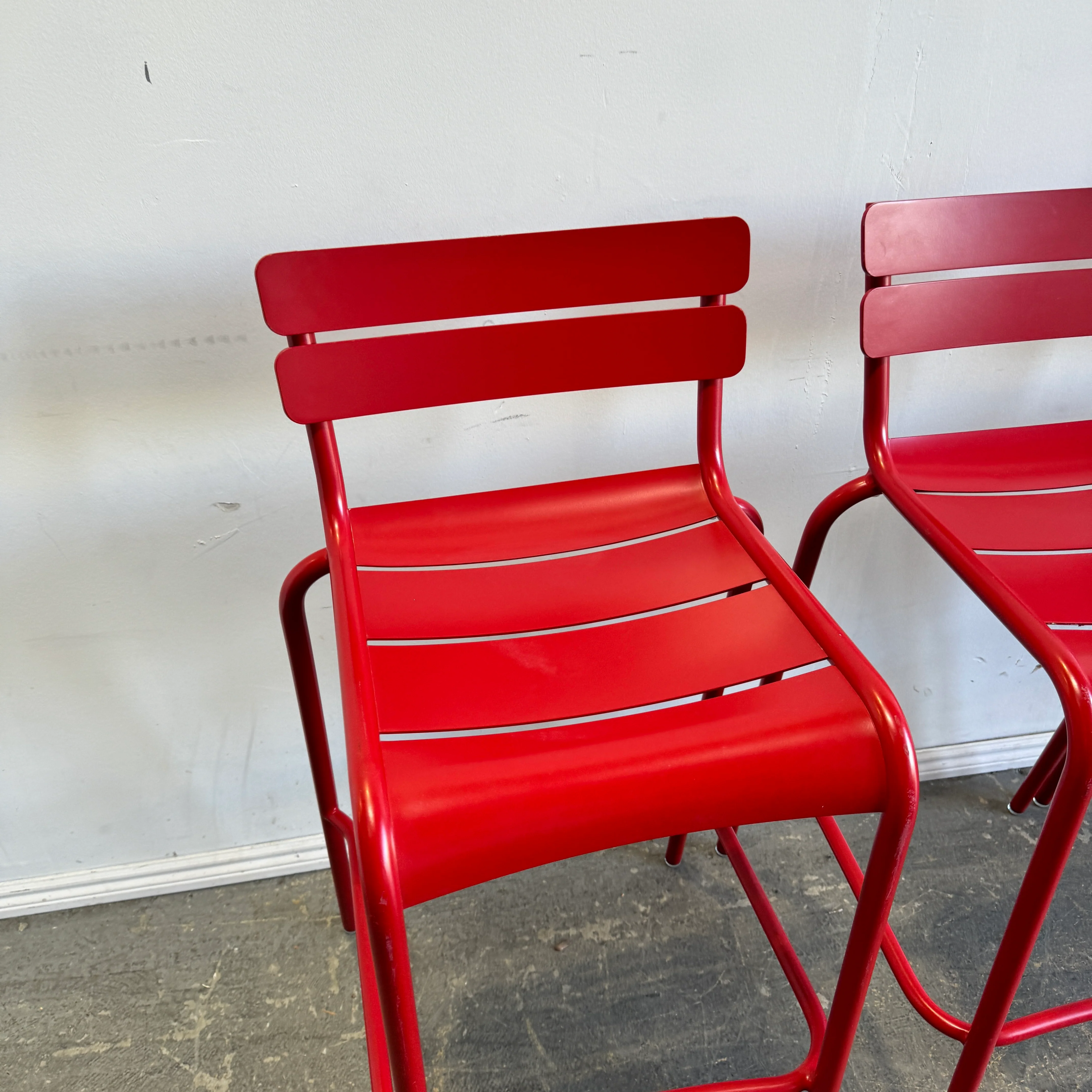 Fermob Luxembourg Outdoor set of 4 Barstools - Image 3