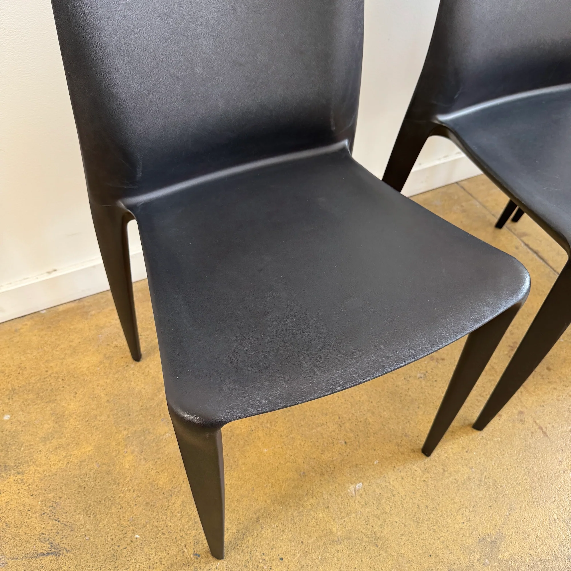 Heller Bellini set of 4 outdoor Stacking chairs - Image 5