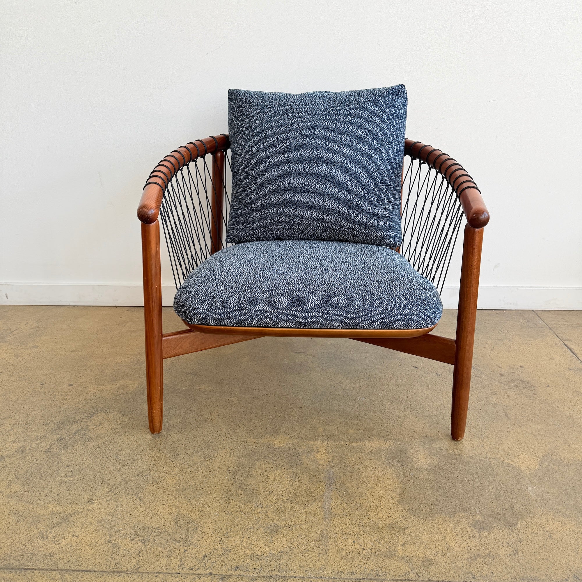 Herman Miller Crosshatch Chair by Eoos -  Seacoast Denim - Image 2