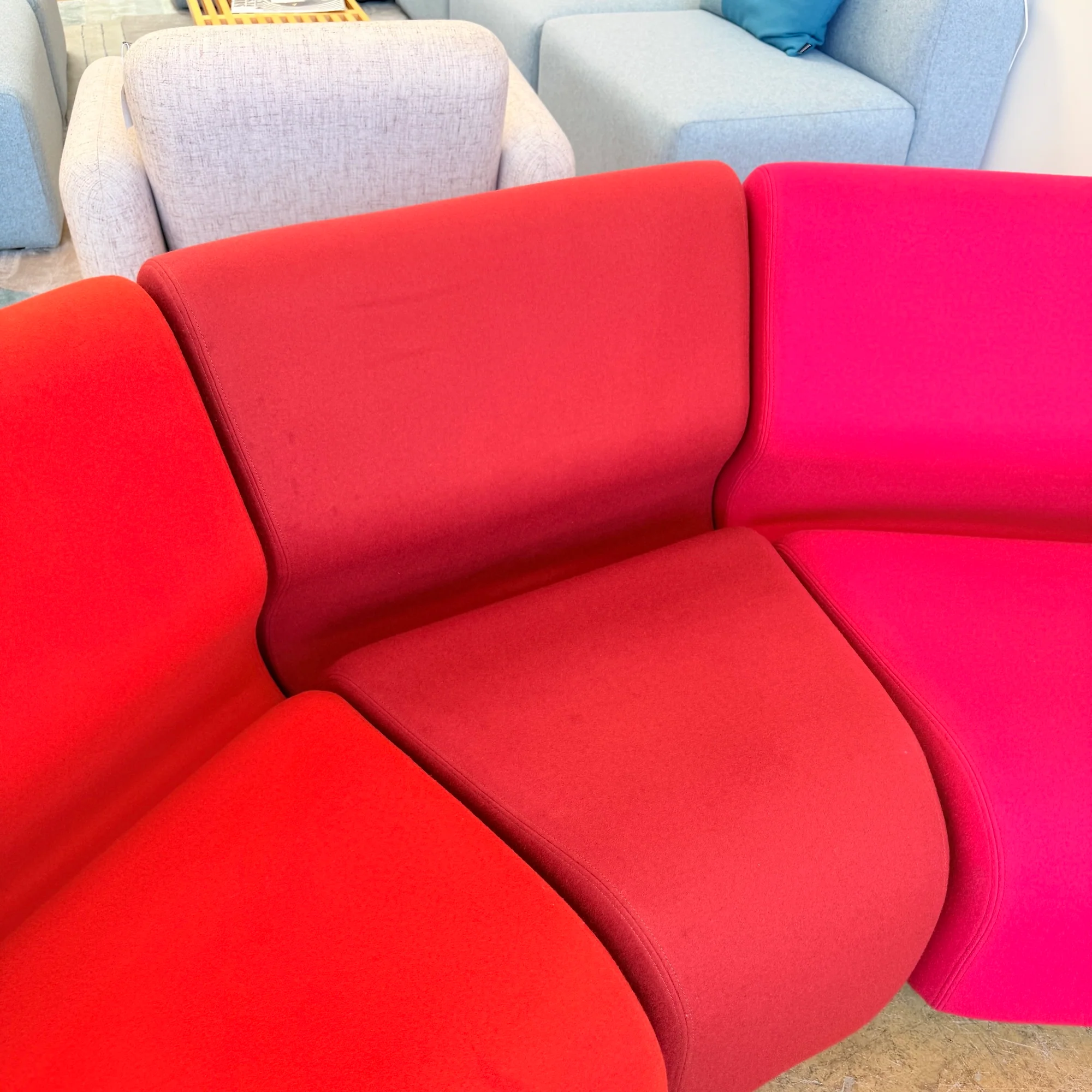 Herman Miller Don Chadwick 10 Piece Modular Sofa - Multicolor - Image 9