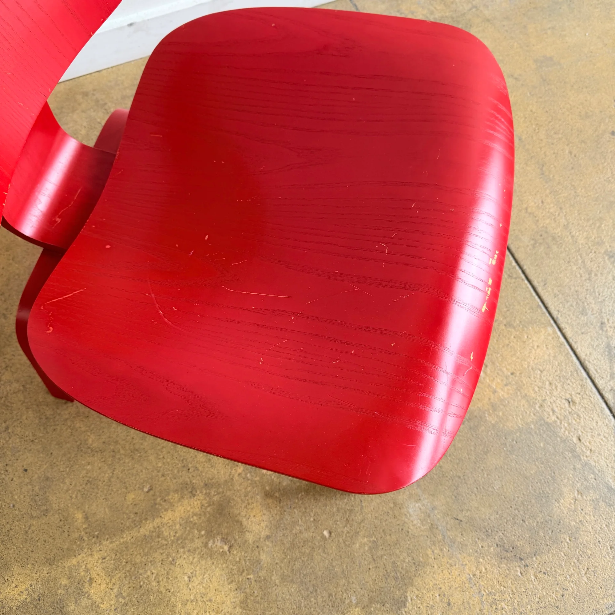 Herman Miller Eames Molded Plywood Lounge Chair Wood Base - Image 5