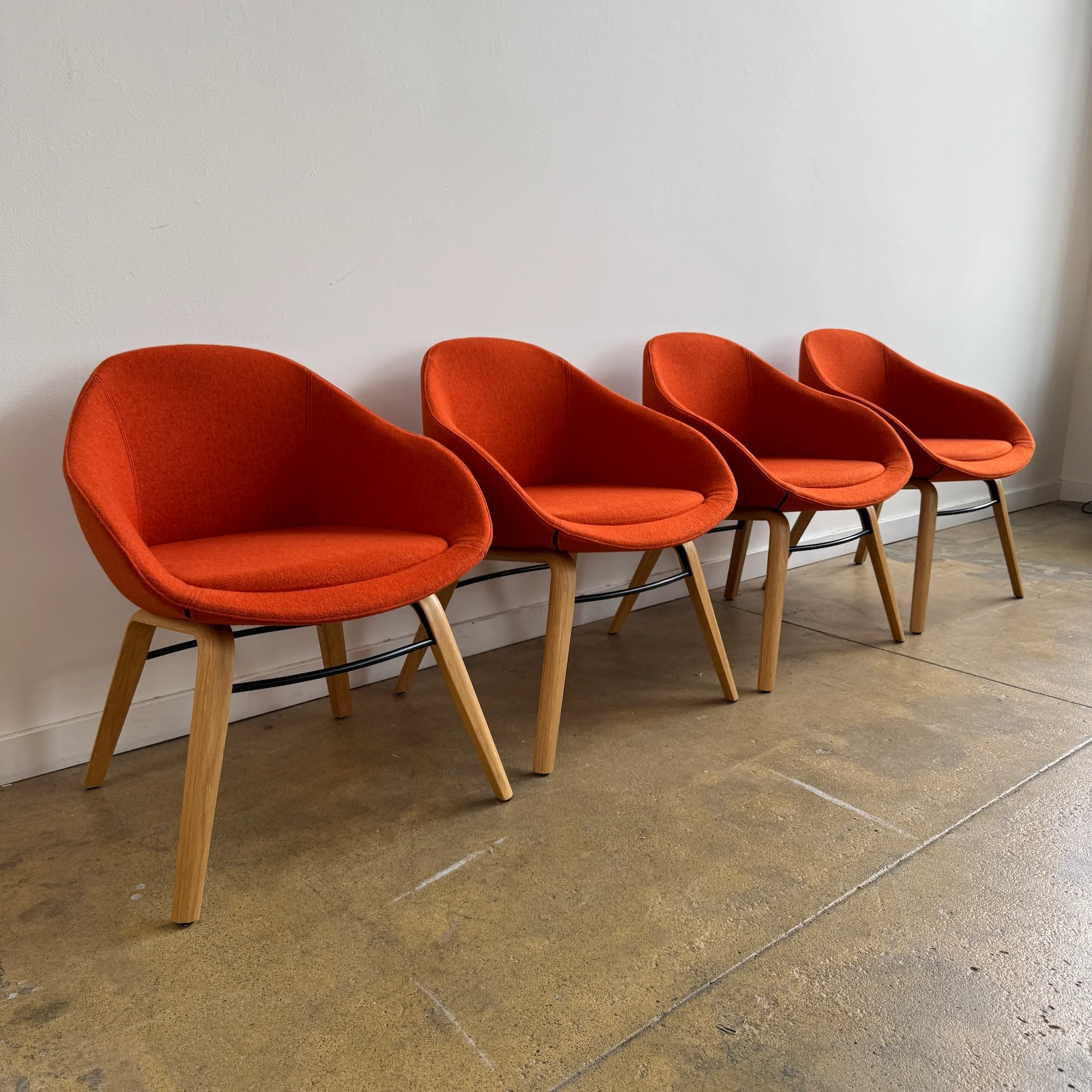 Herman Miller Naughtone Always Dining Chairs - Image 4