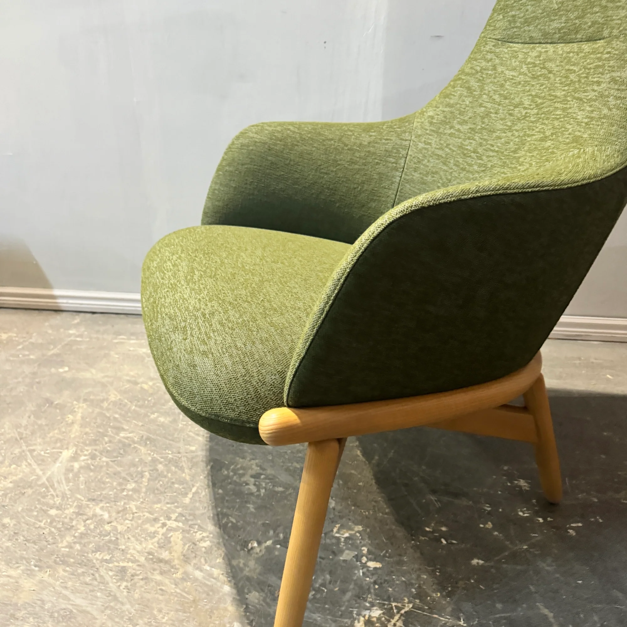 Herman Miller Naughtone Reframe Lounge Chair–High Back - Image 4