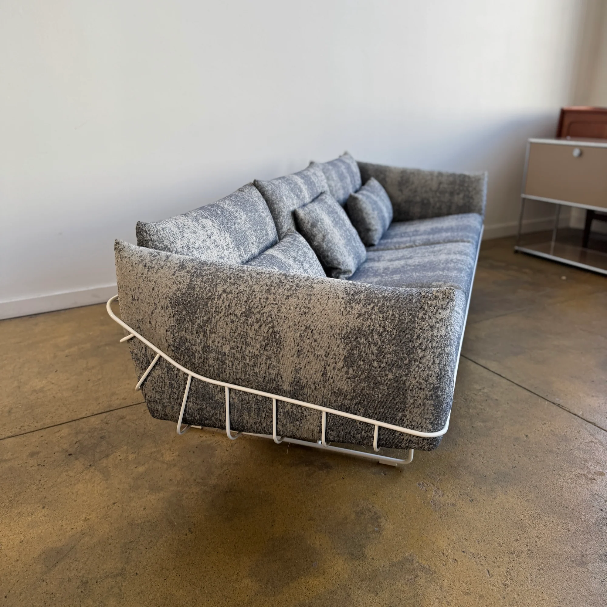 Herman Miller Wireframe Sofa by Sam Hecht & Kim Colin (Grey) - Image 3