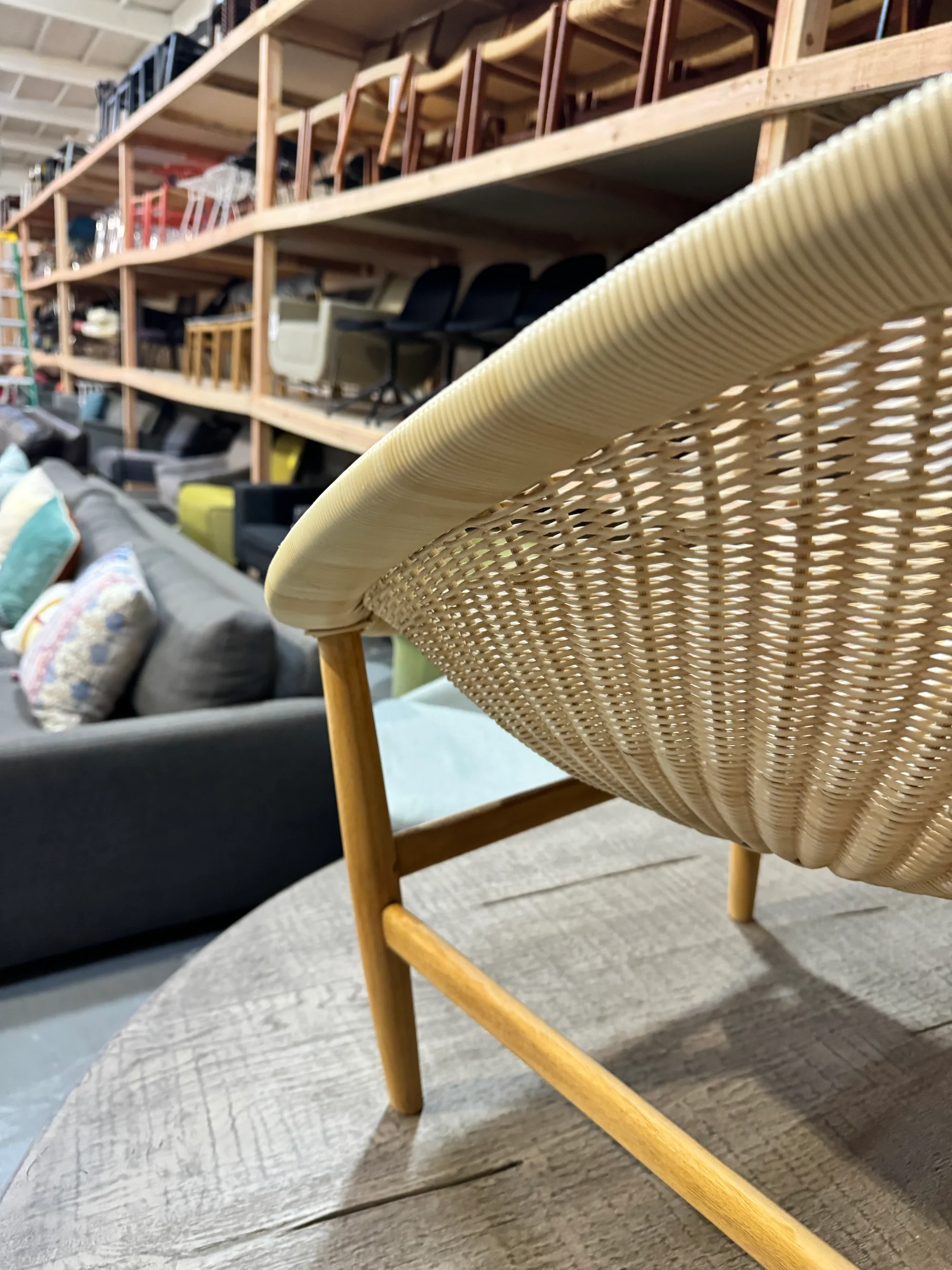 Iconic Nanna and Jorgen Ditzel Basket chair by Kettal - Image 3