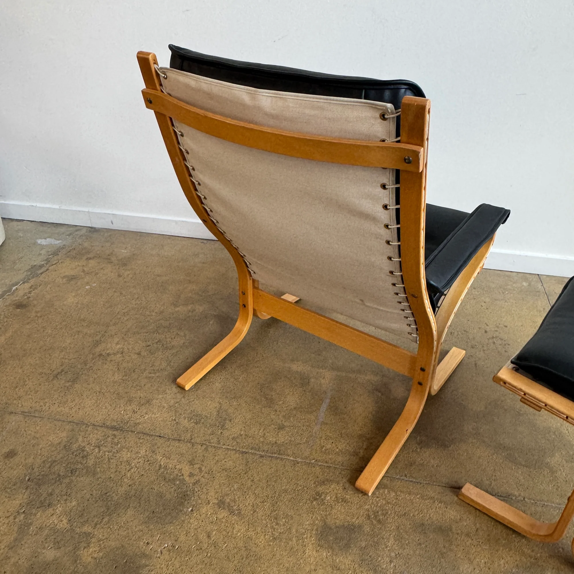 Ingmar Relling for Westnofa Highback Siesta Chair with Ottoman - Image 3