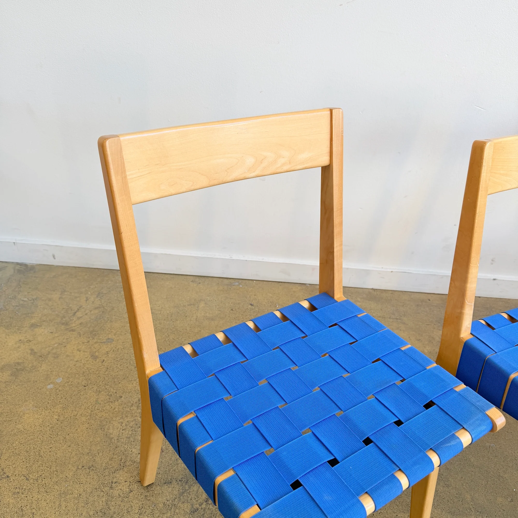 Knoll Jens Risom 4 Dining Chairs - Image 4