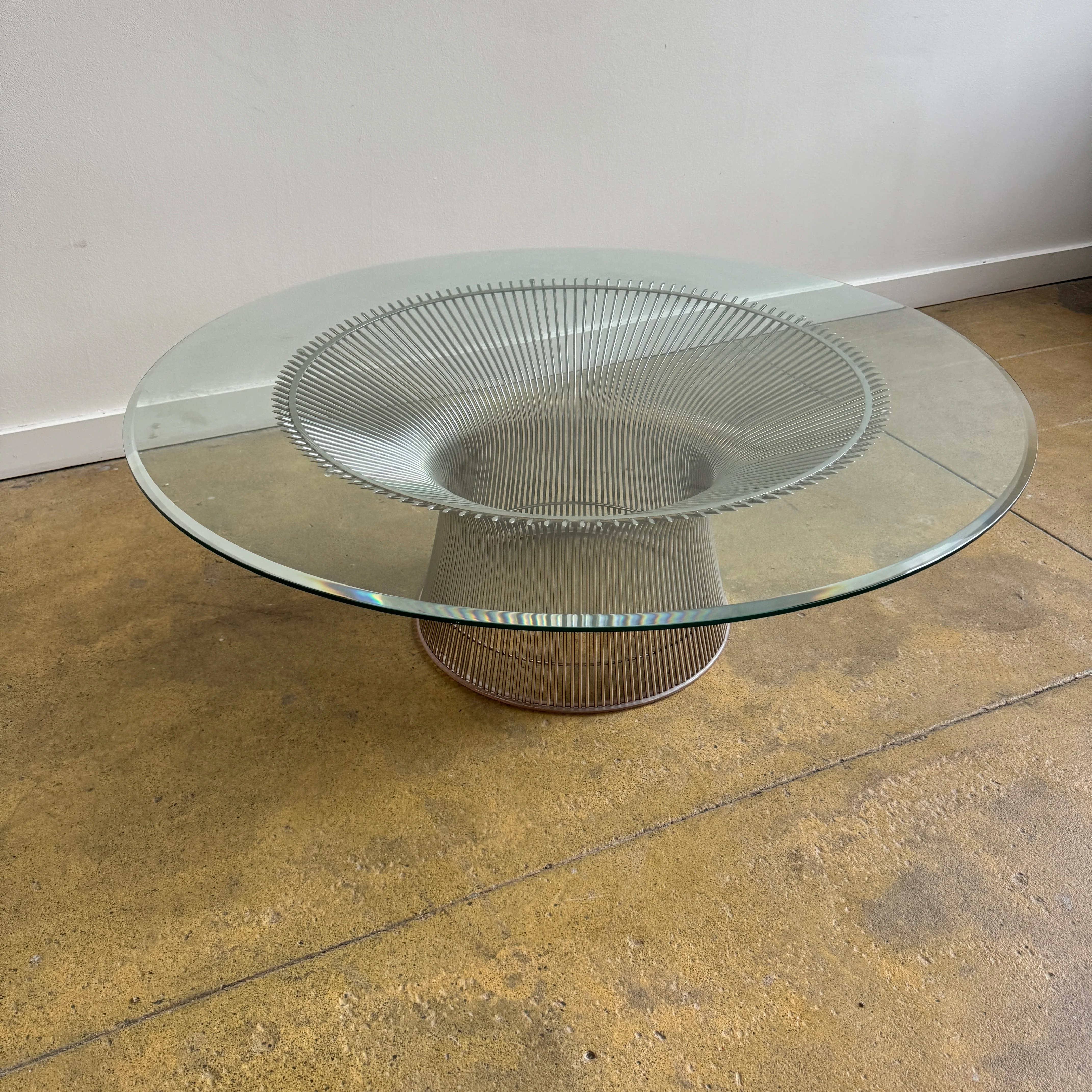 Knoll Warren Platner 42" Coffee Table - Image 6