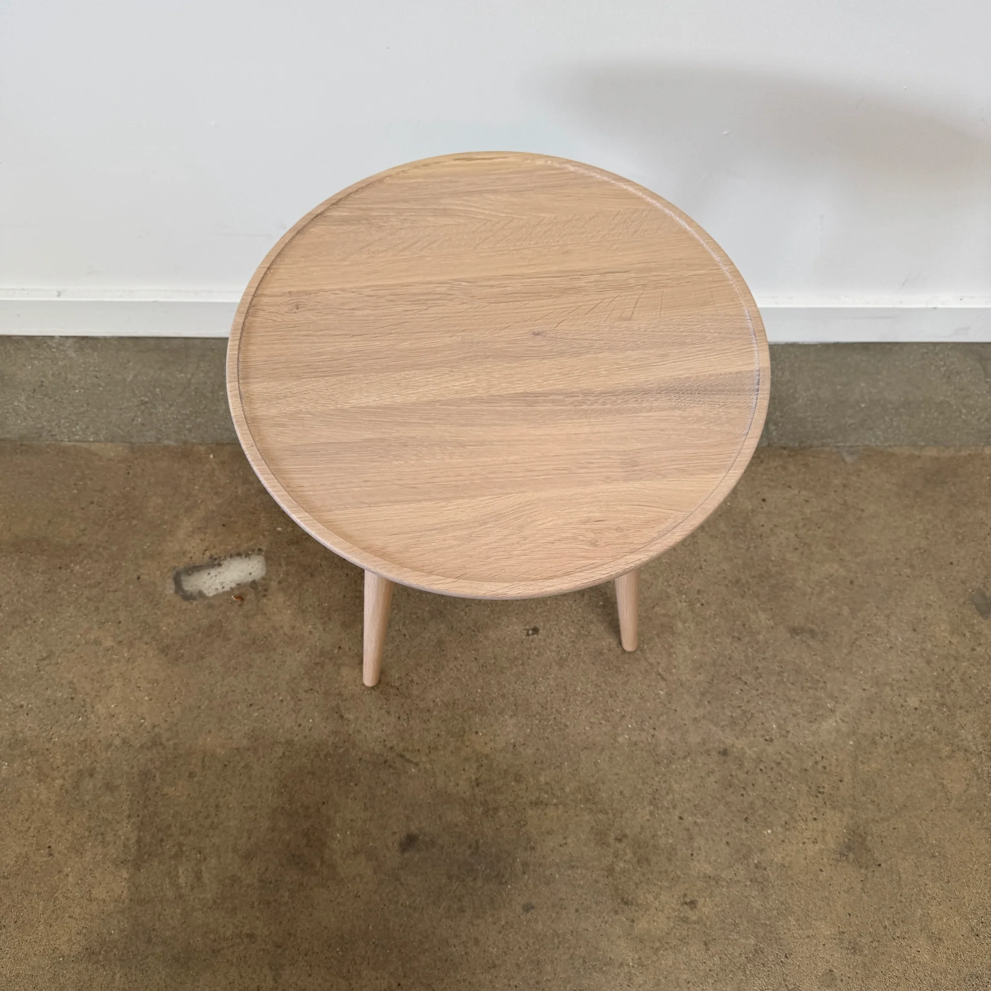 Mater Danish Accent Oak Side Table by Space Copenhagen (Two Available) - Image 2