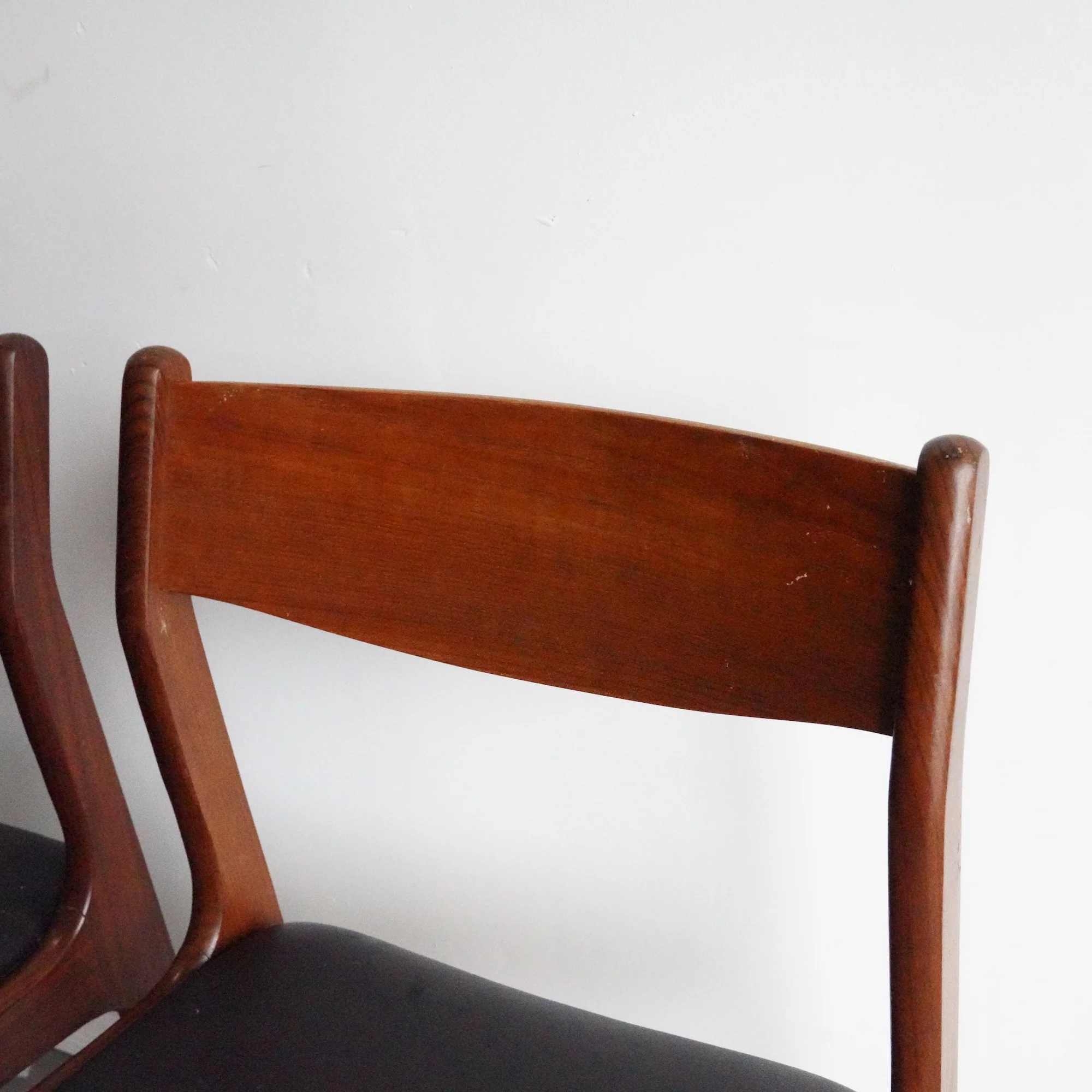 Mid-Century Danish Teak Dining Chairs from 1960s (Set of 4) - Image 4