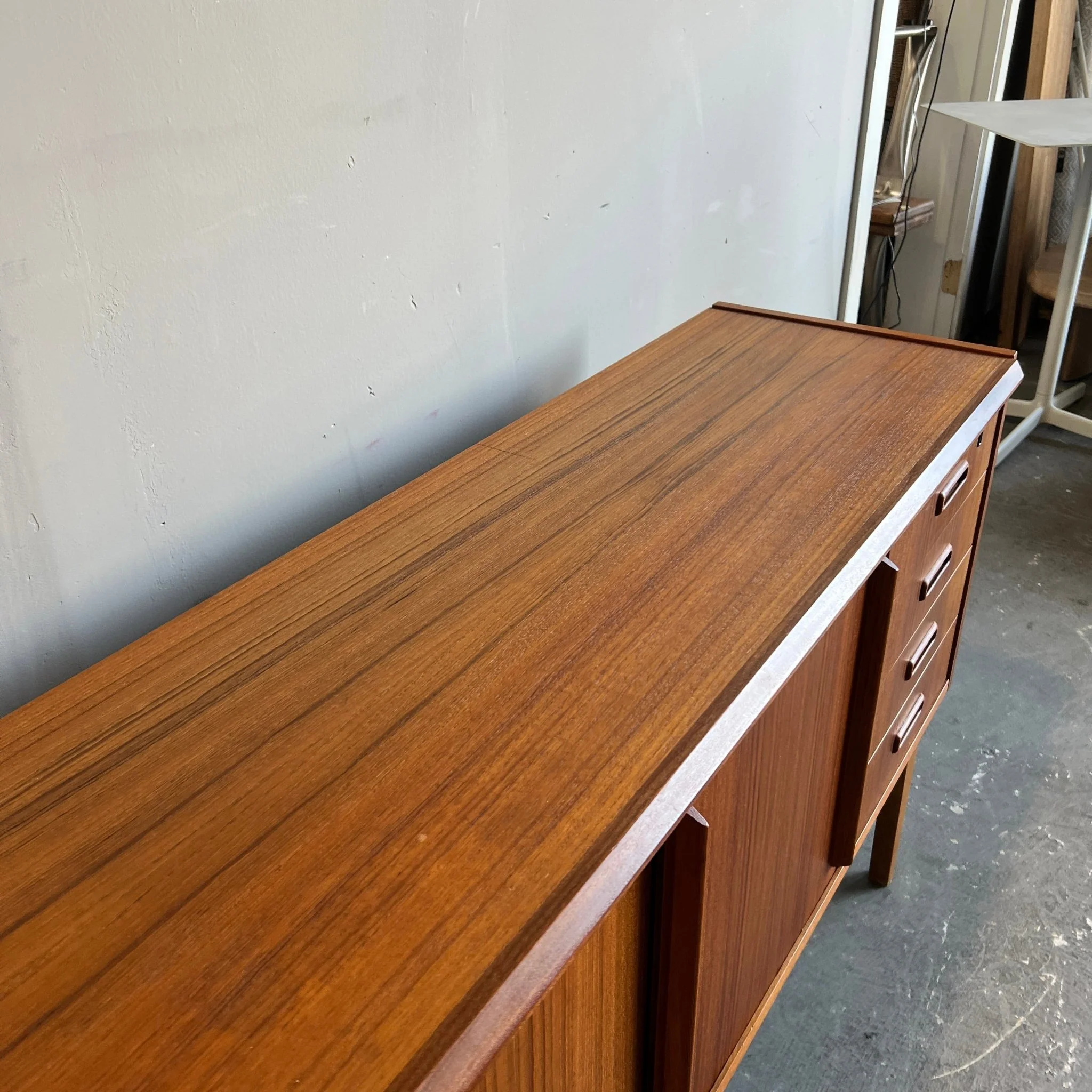 Mid Century Modern Danish Teak Sideboard 1960s - Image 4
