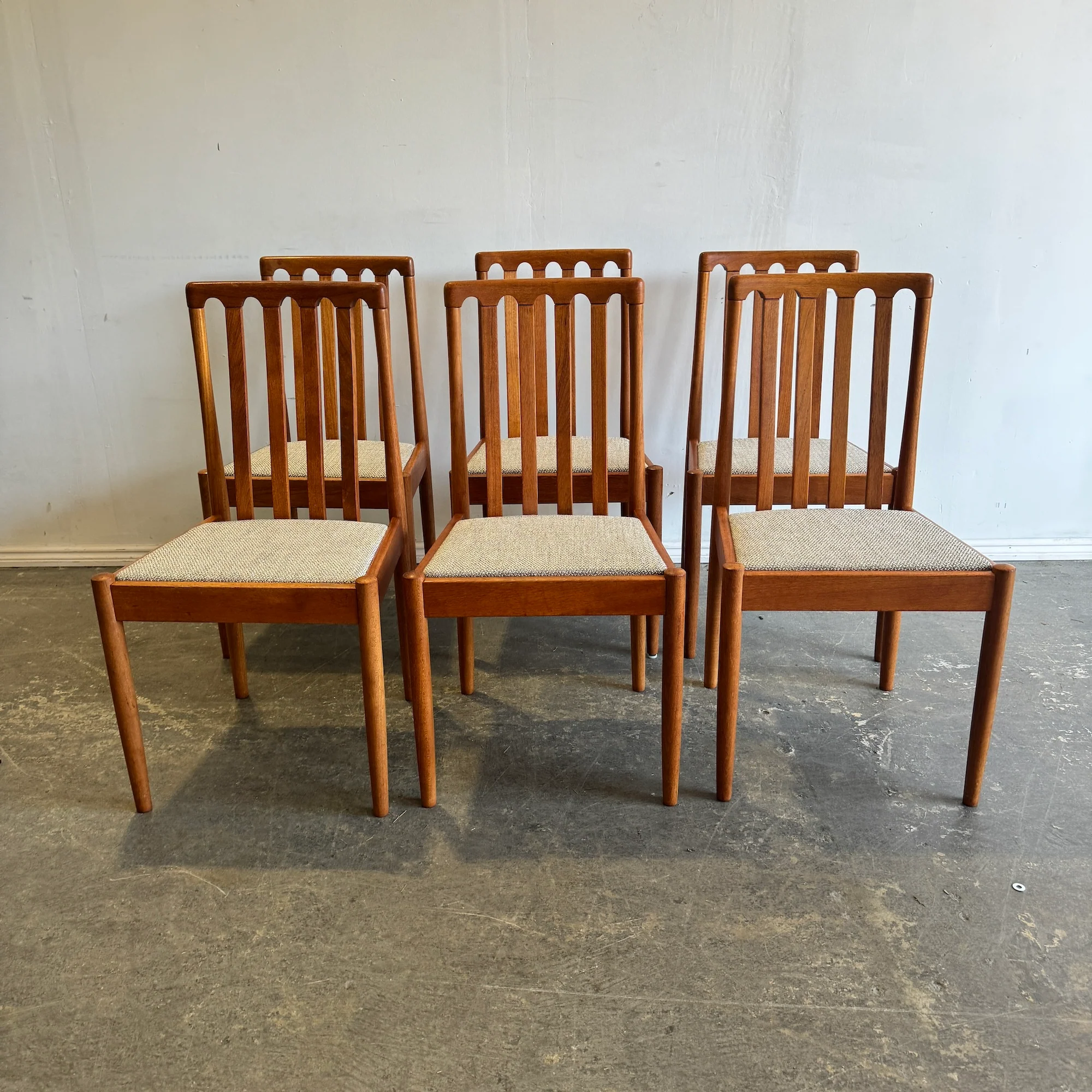 Midcentury Modern Danish Teak Dining Chairs from Coppenhagen - Image 2