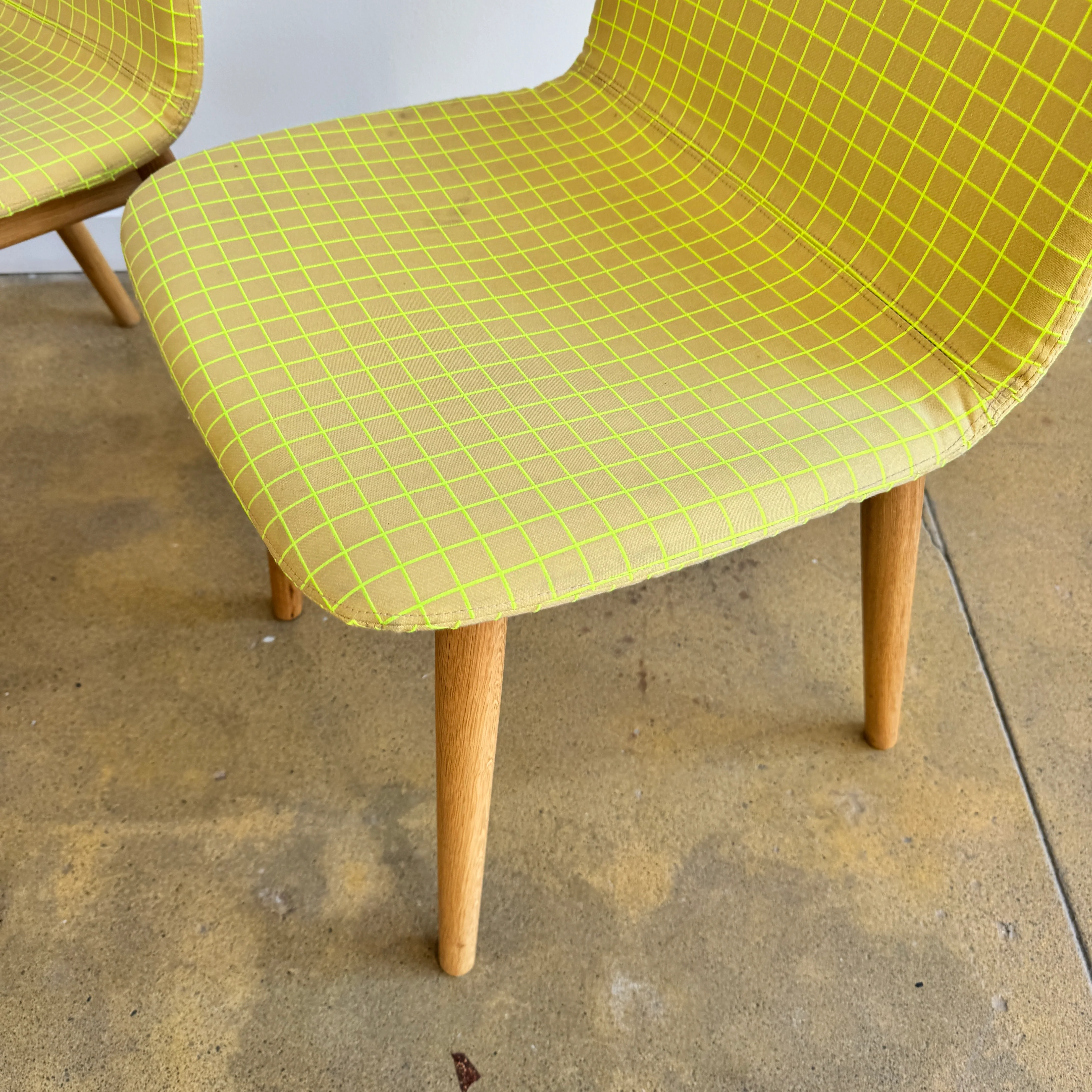 Modus Maharam Upholstery set of 2 Dining chairs - Image 4