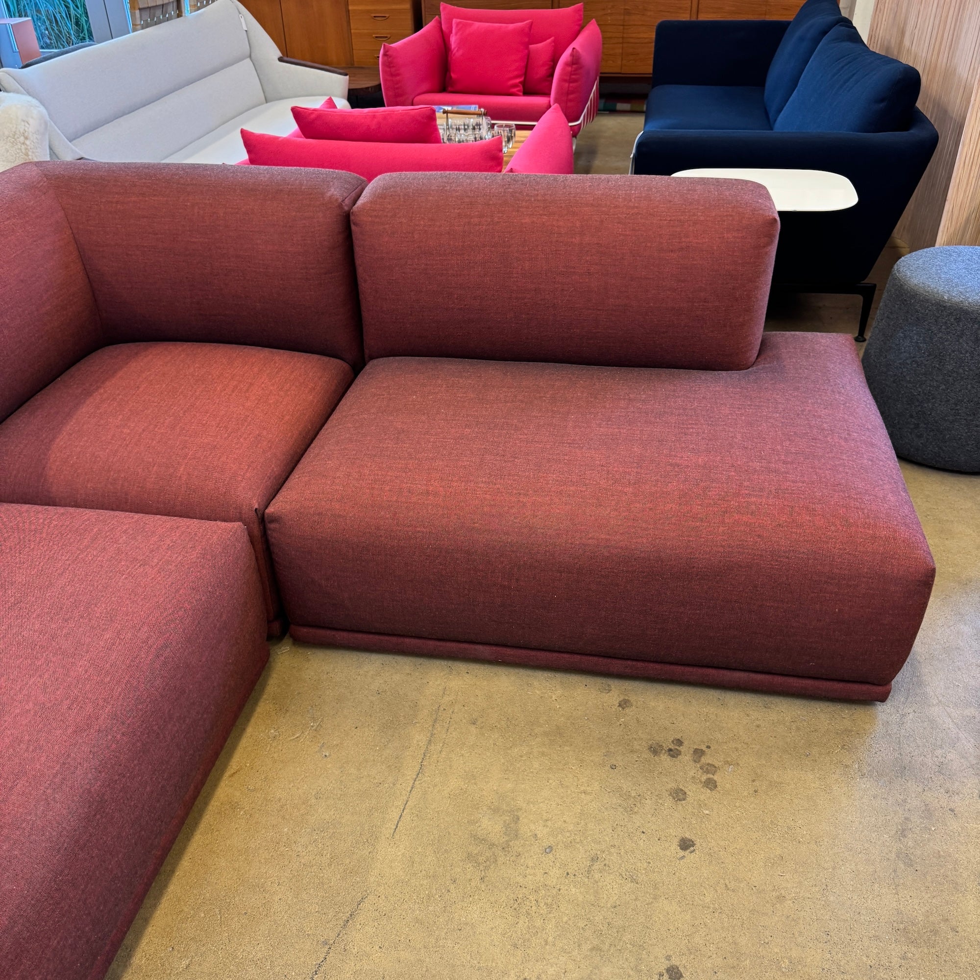 Muuto 3 Piece Connect Modular Sofa (Steelcut Trio) - Image 3