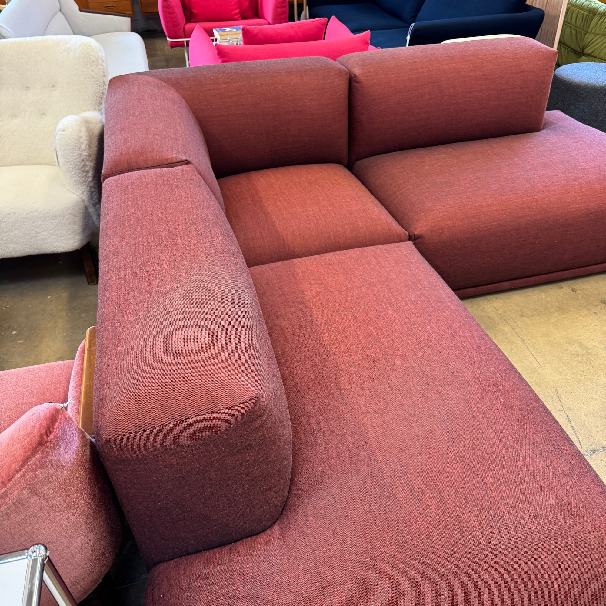 Muuto 3 Piece Connect Modular Sofa (Steelcut Trio) - Image 6