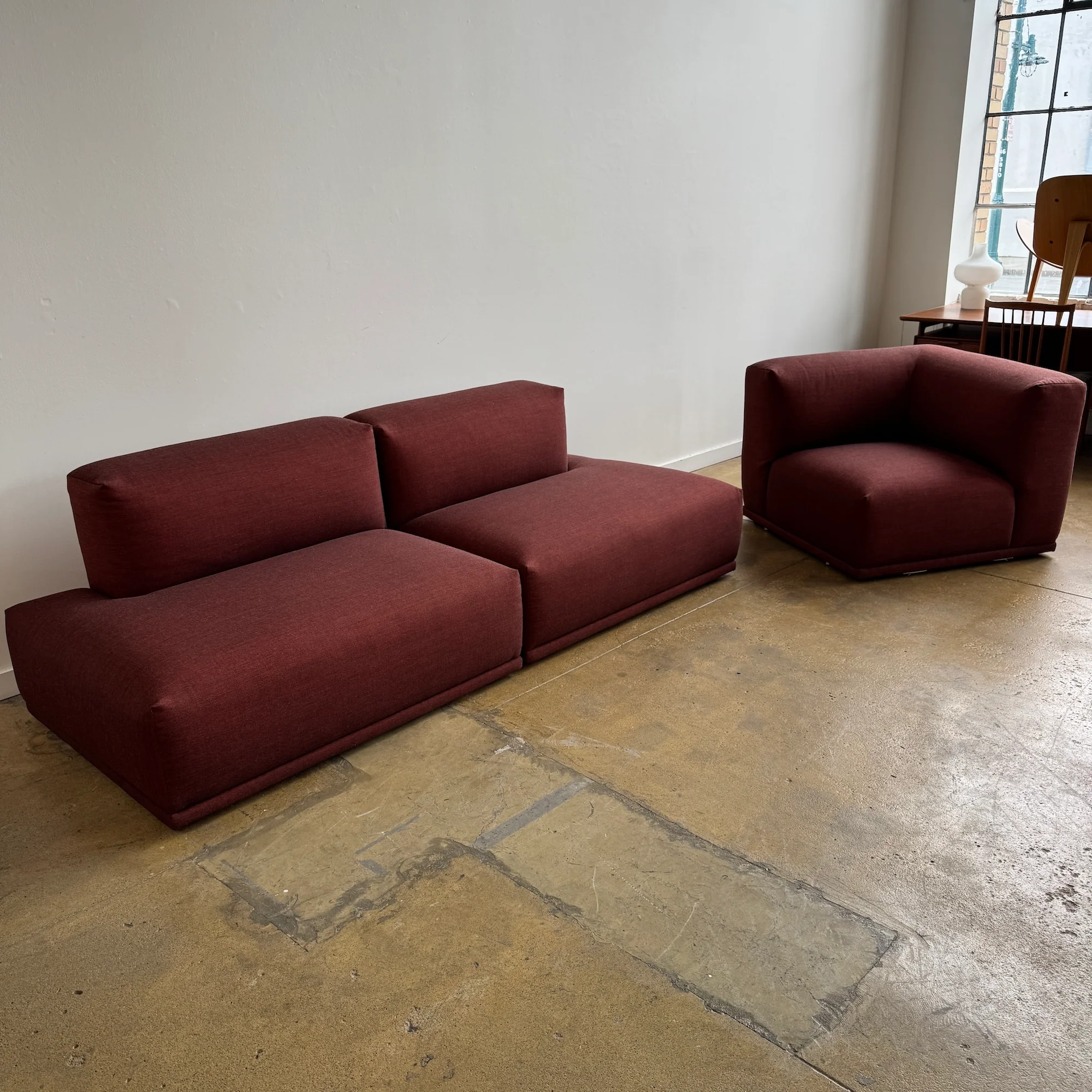 Muuto 3 Piece Connect Modular Sofa (Steelcut Trio) - Image 4