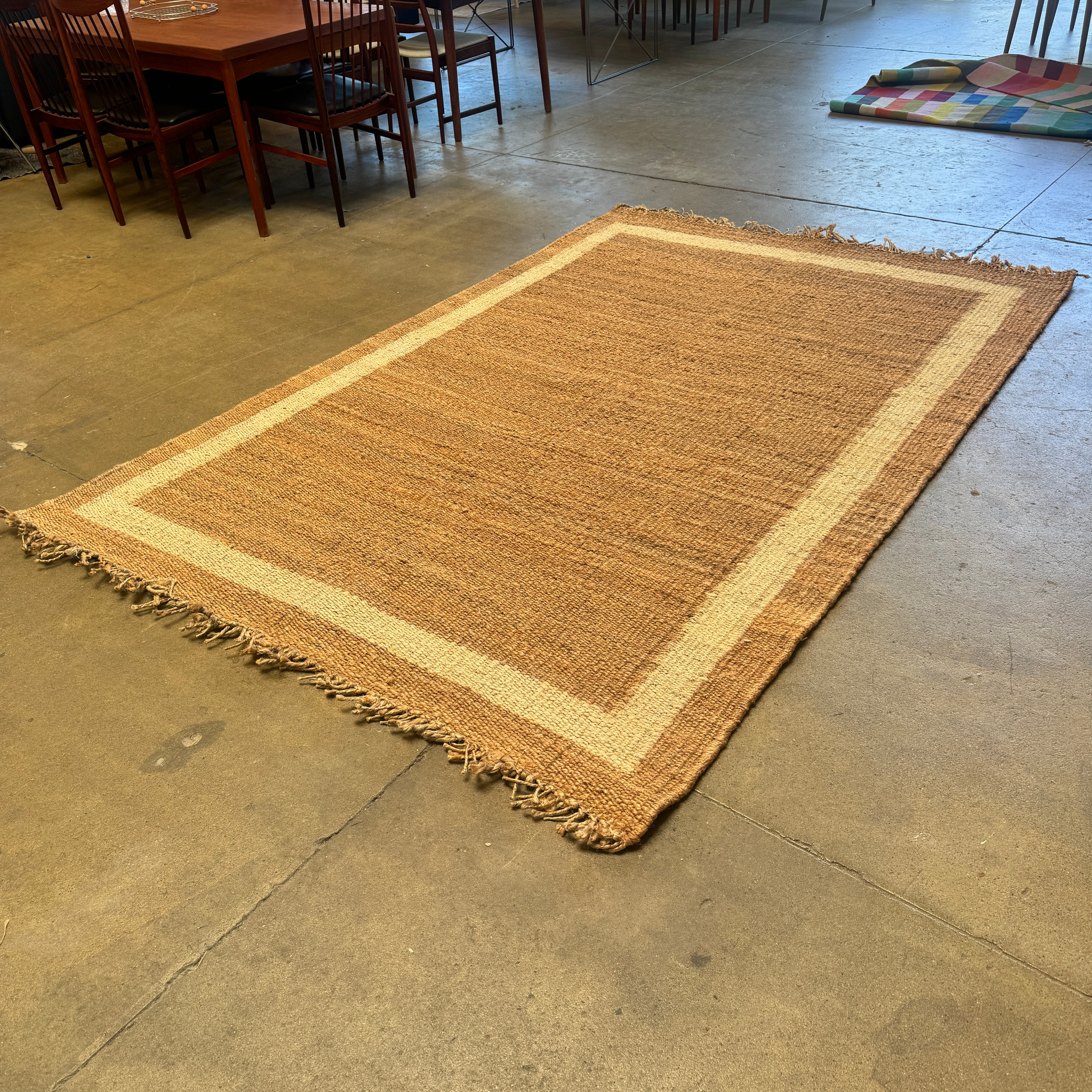 New! Serena and lily Jute Border Rug 6X9 ( Ivory ) - Image 8