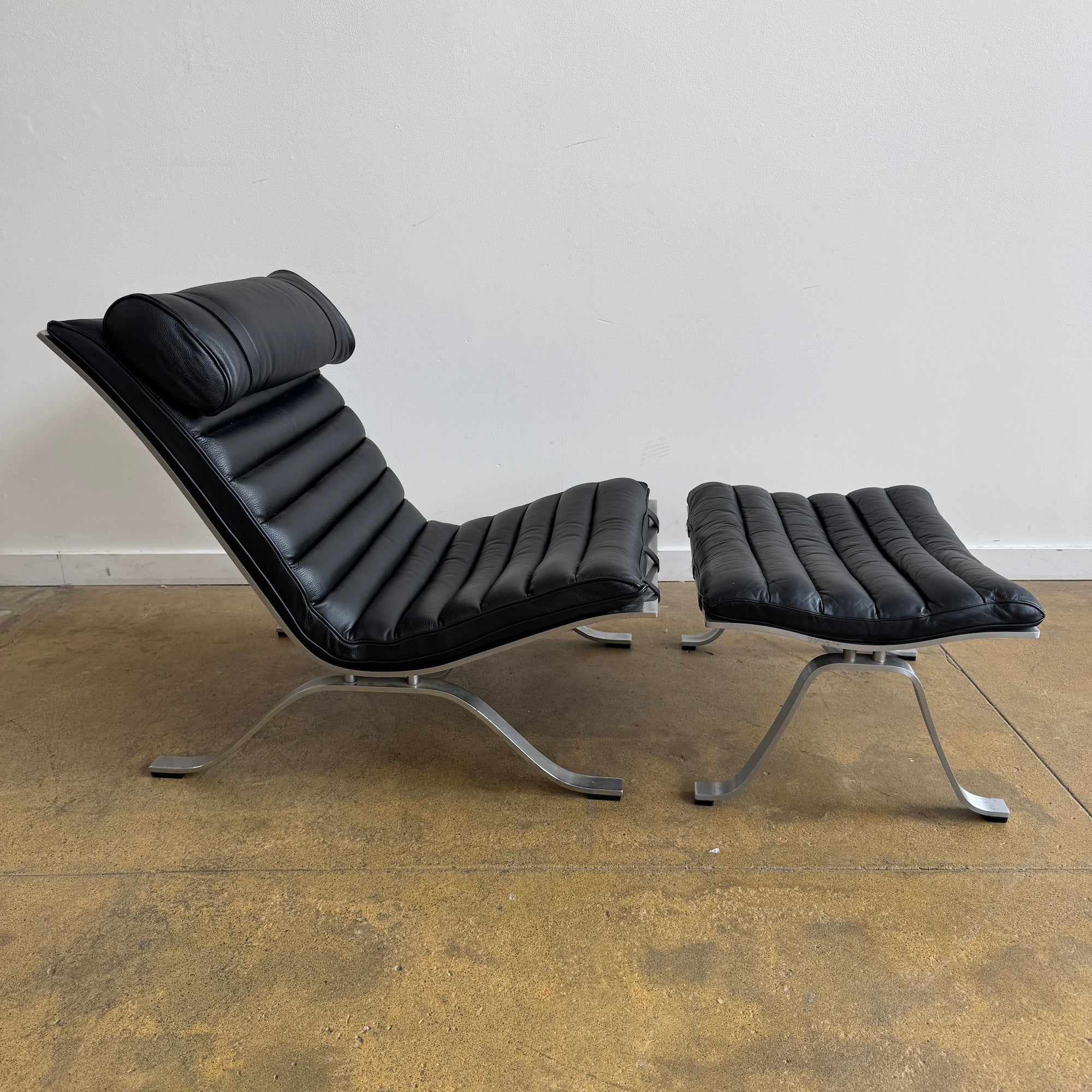 Rare! Ari Lounge Chair and Ottoman by Arne Norell Sweden - Image 3