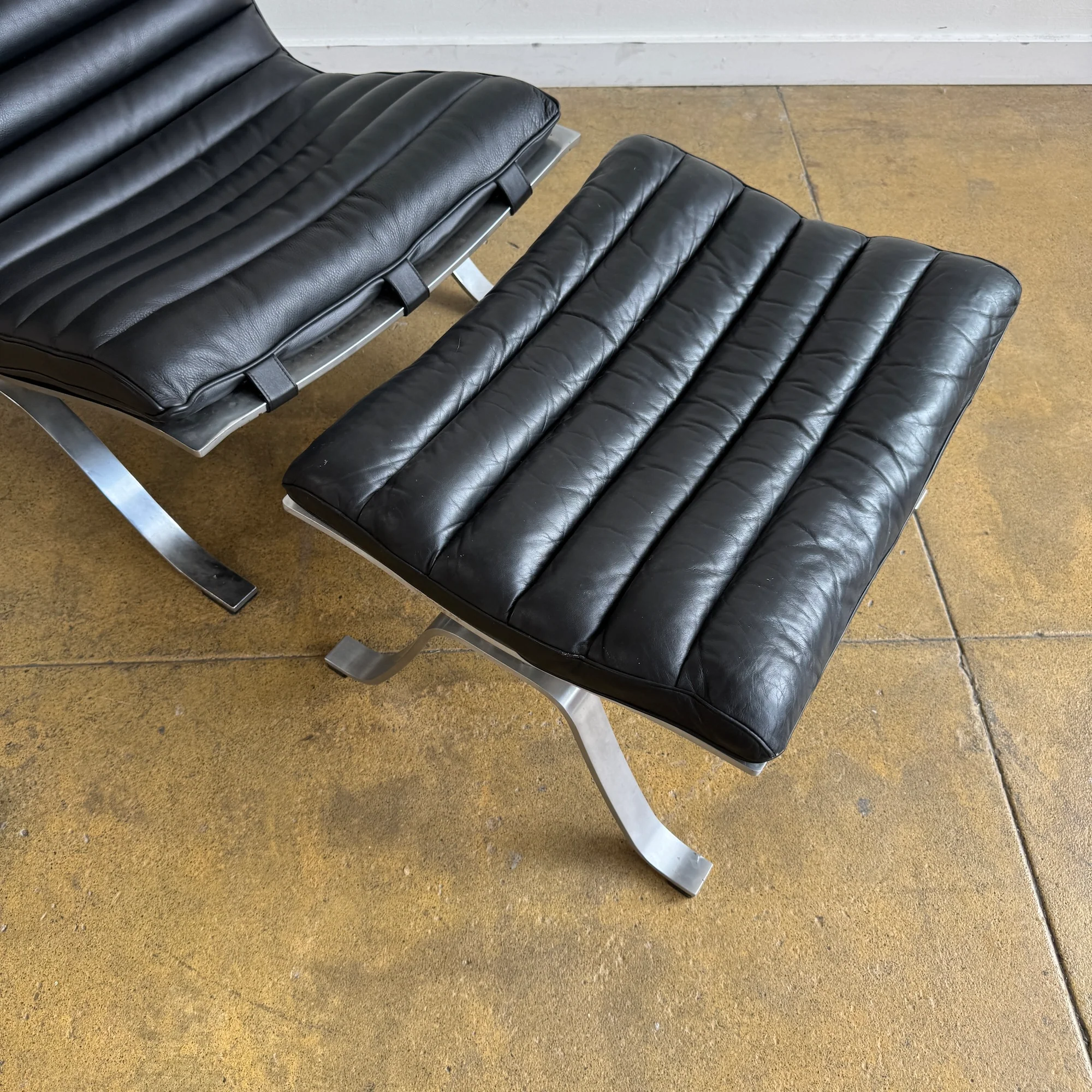 Rare! Ari Lounge Chair and Ottoman by Arne Norell Sweden - Image 9