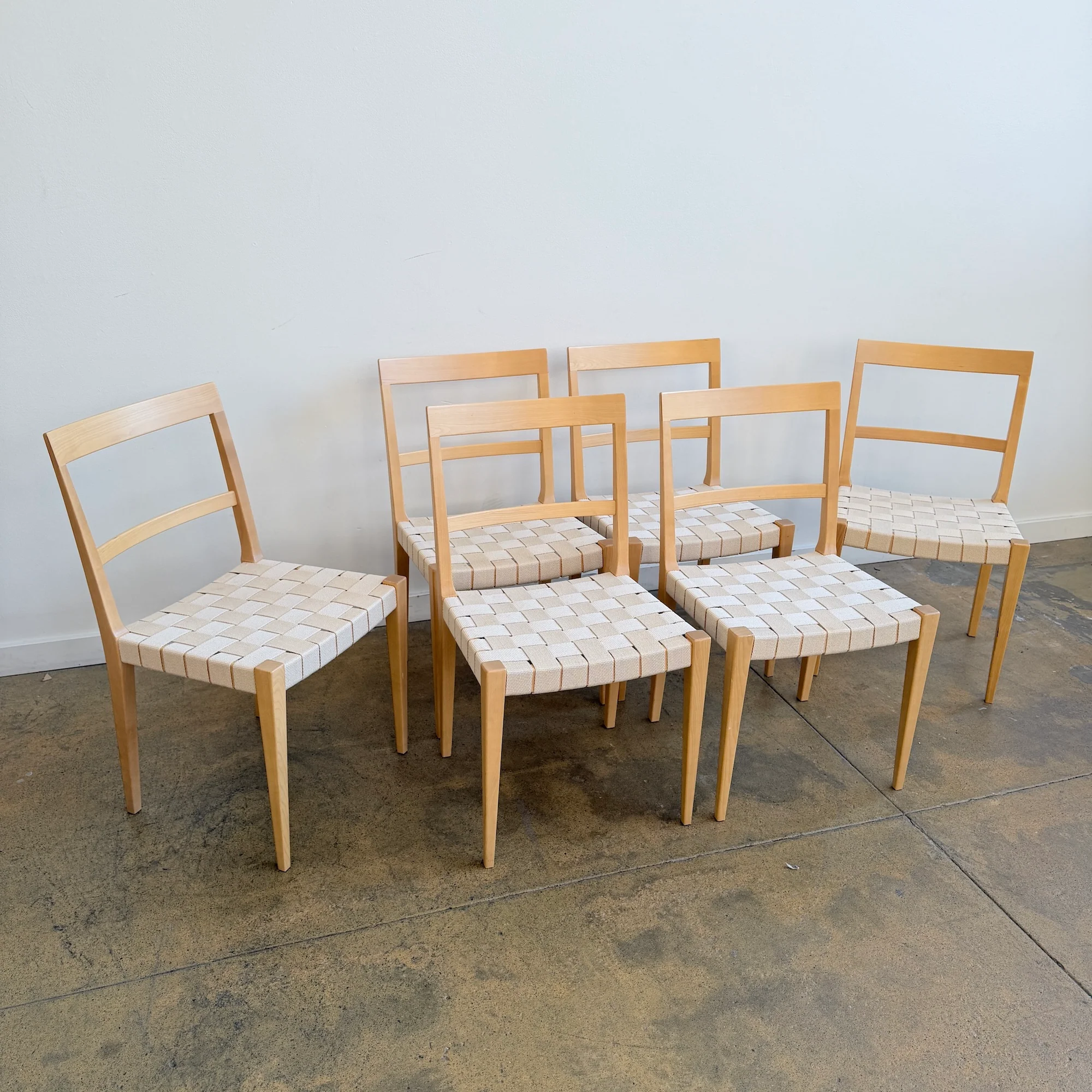 Rare! Bruno Mathsson “Mimat” set of six chairs for Mathsson International - Image 3