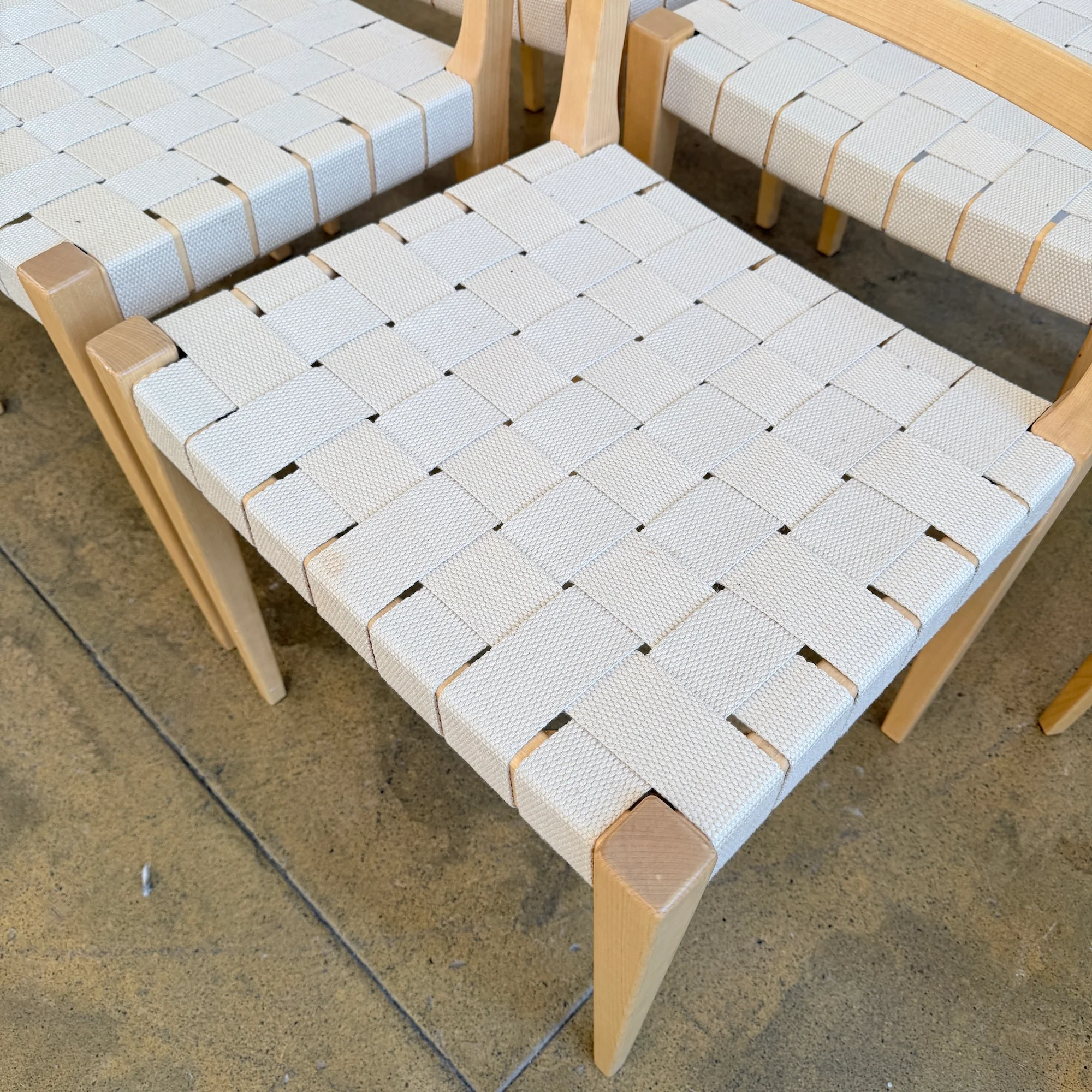 Rare! Bruno Mathsson “Mimat” set of six chairs for Mathsson International - Image 7