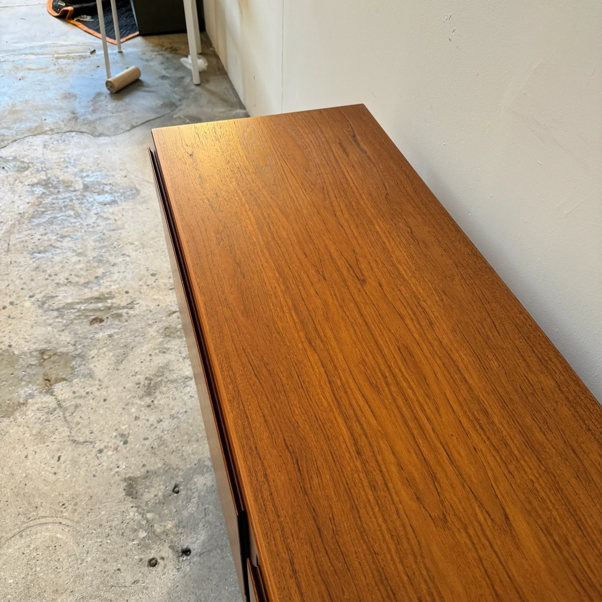Rare Danish Arne Hovmand Olsen for Mogens Kold Mk511 Teak Credenza, 1950 - Image 5