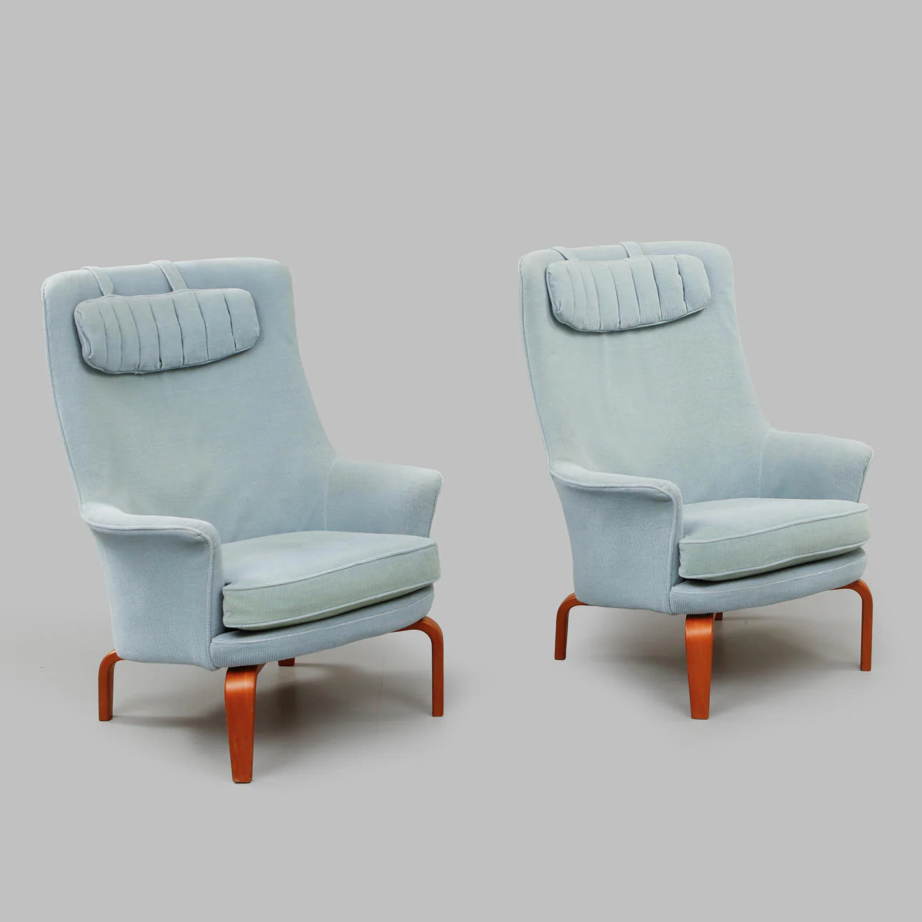 Rare! Danish Modern Arne Norell 'Pilot’ Tall Lounge Chairy for Norell möbel AB