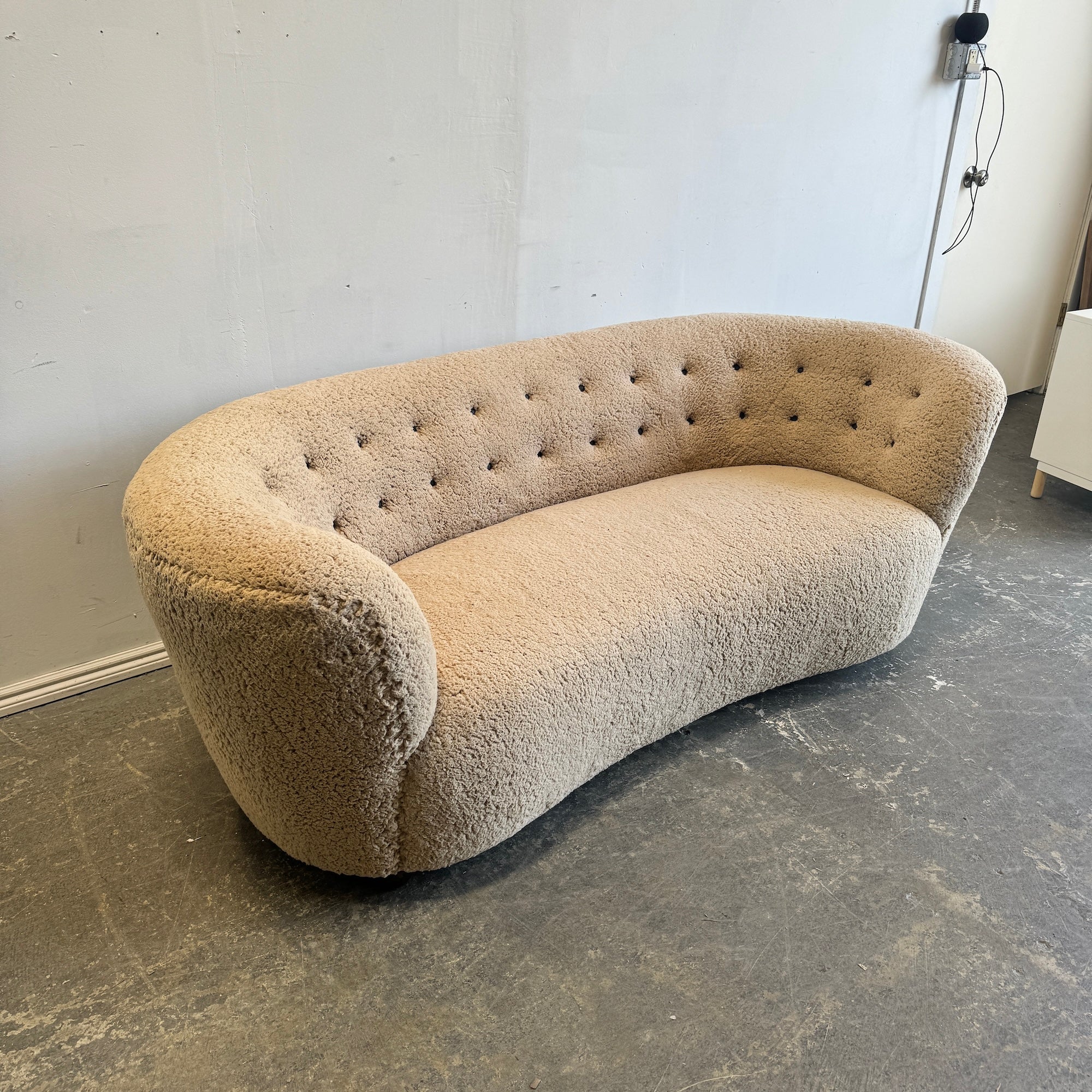 Rare! Danish Modern Slagelse Møbelværk Loveseat Sofa - Image 2