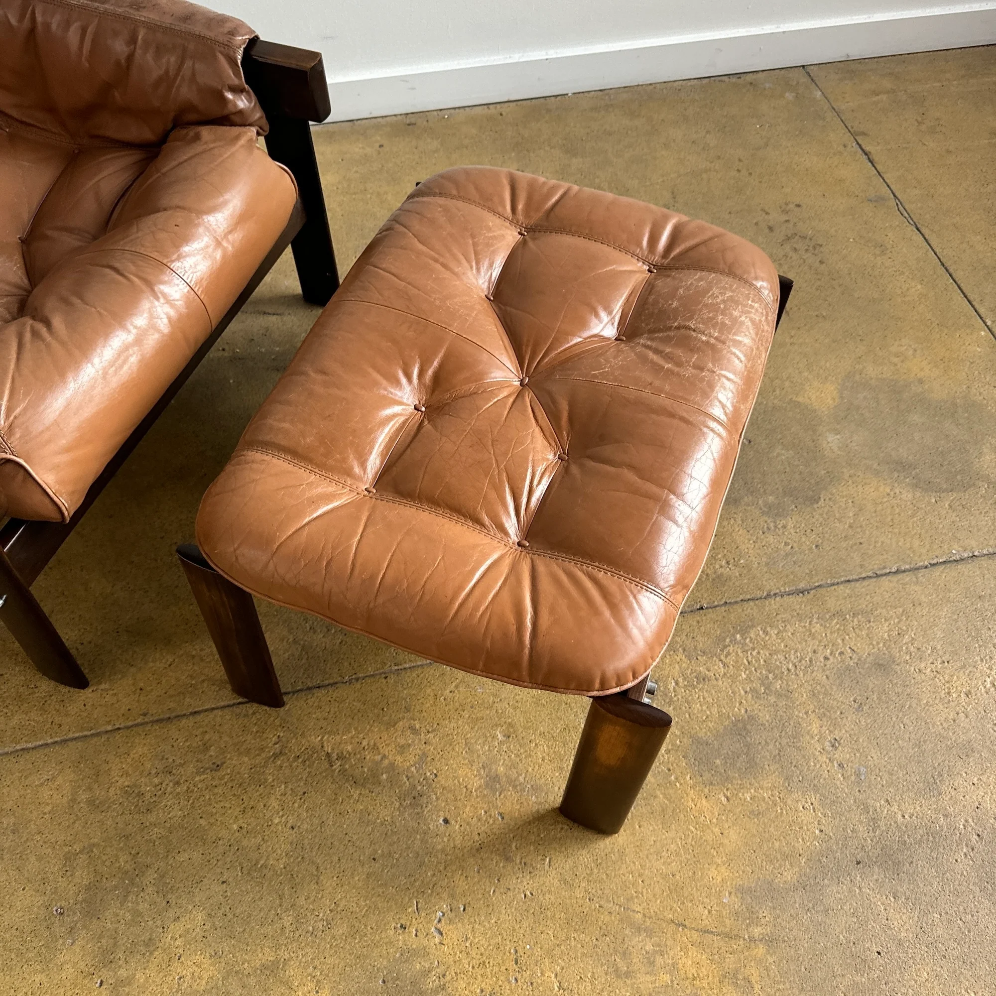 Rare! Percival Lafer MP41 Lounge chair with ottoman - Image 8