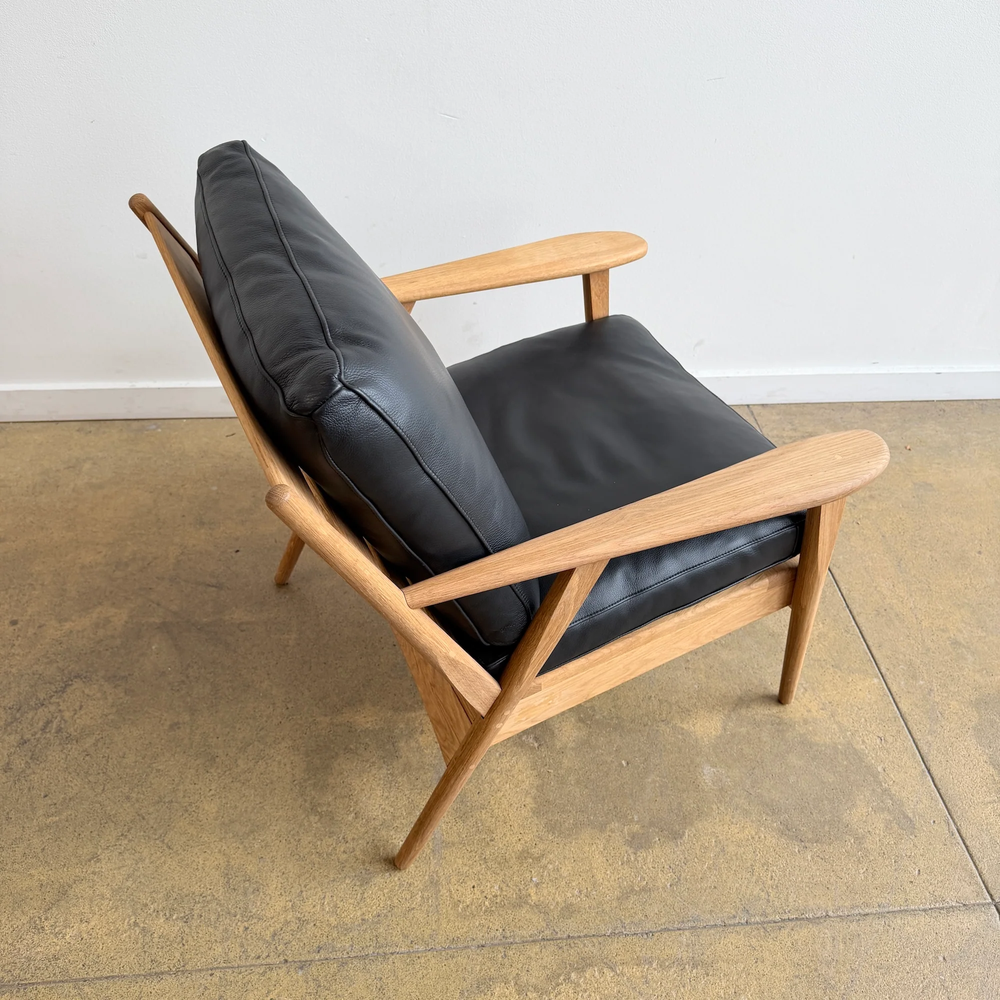 Room & Board Ericson Leather Lounge Chair - Image 5