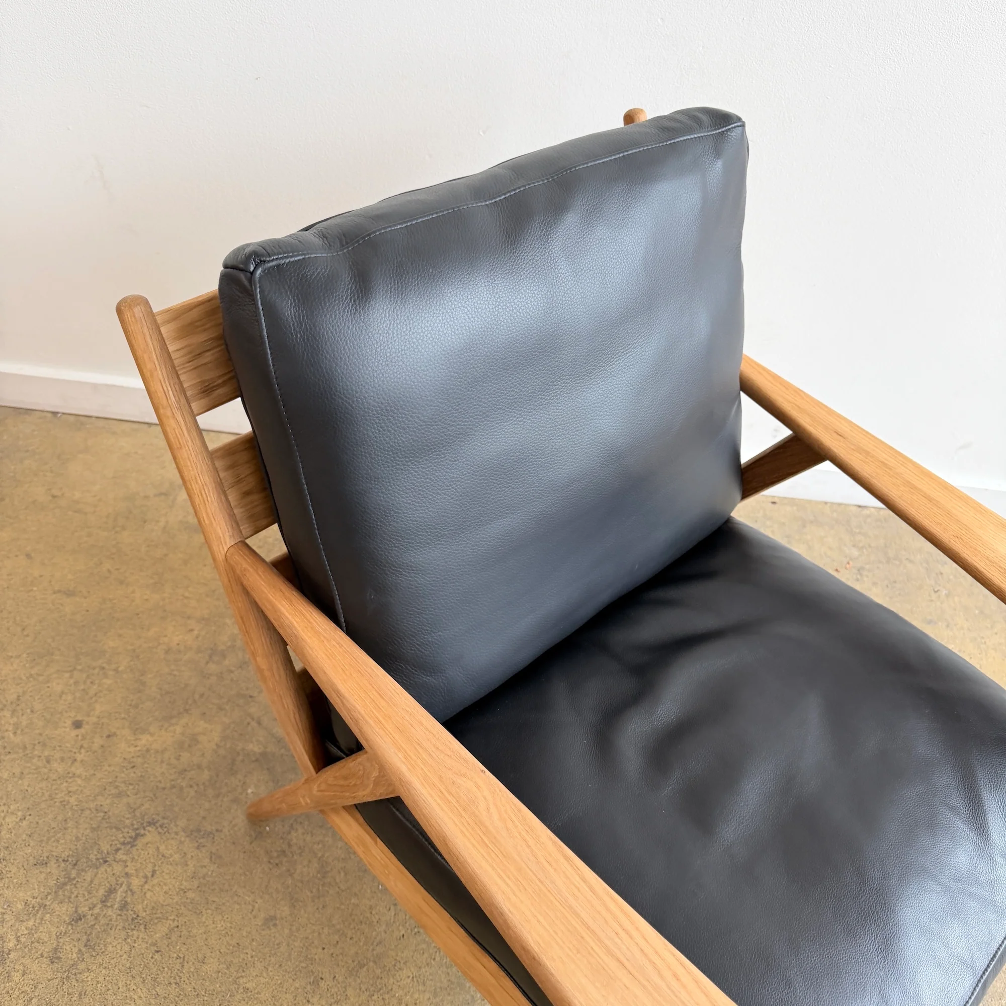 Room & Board Ericson Leather Lounge Chair - Image 7