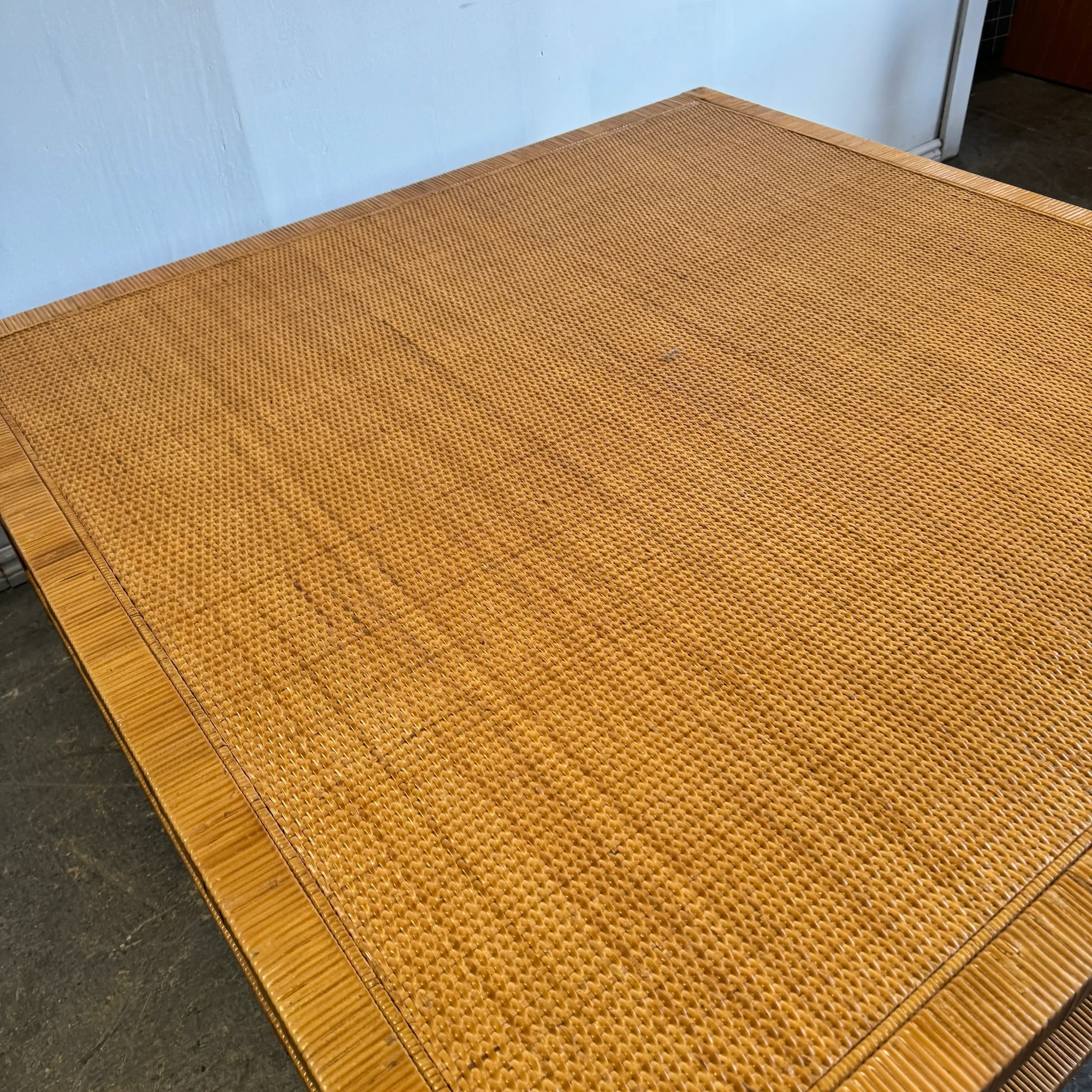 Serena and Lily Balboa Rattan Coffee Table - Image 4