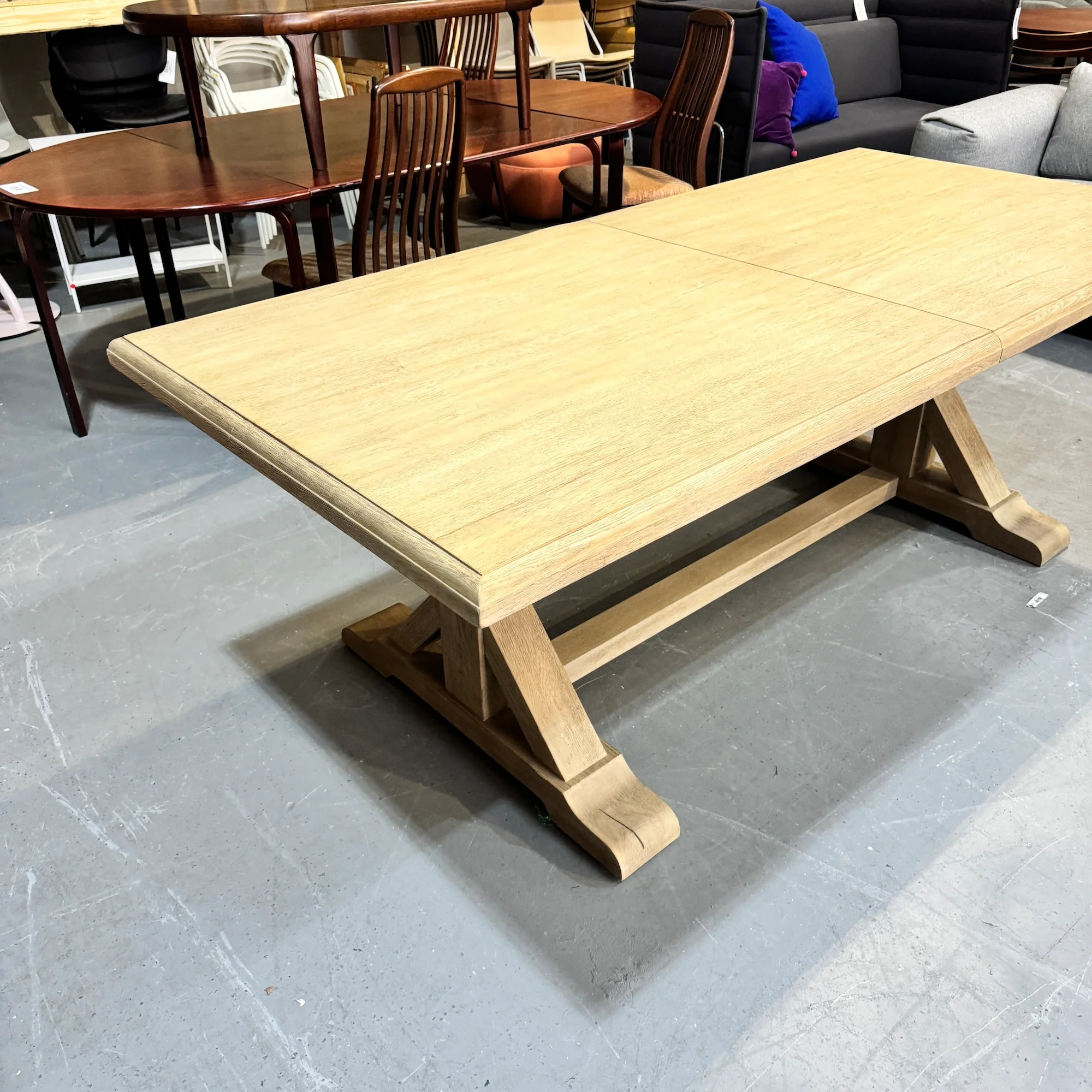 Serena and Lily Lake House Expandable Dining Table - Image 3