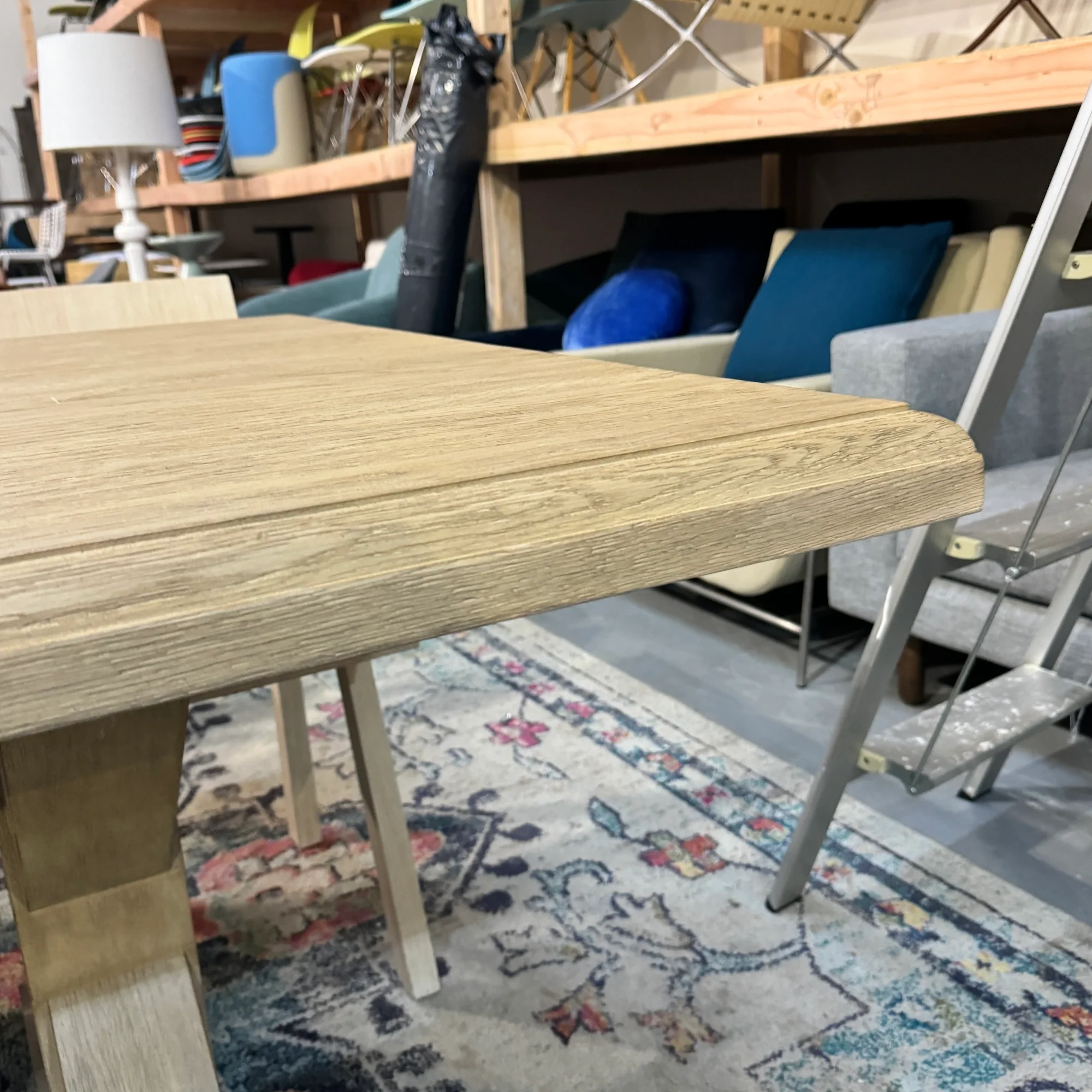Serena and Lily Lake House Expandable Dining Table - Image 6