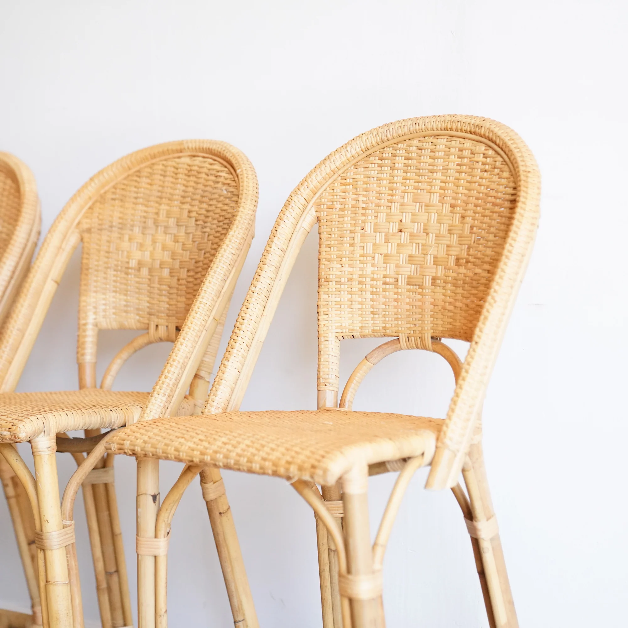 Serena and Lily Sunwashed Riviera Rattan Counter Stool - Image 3