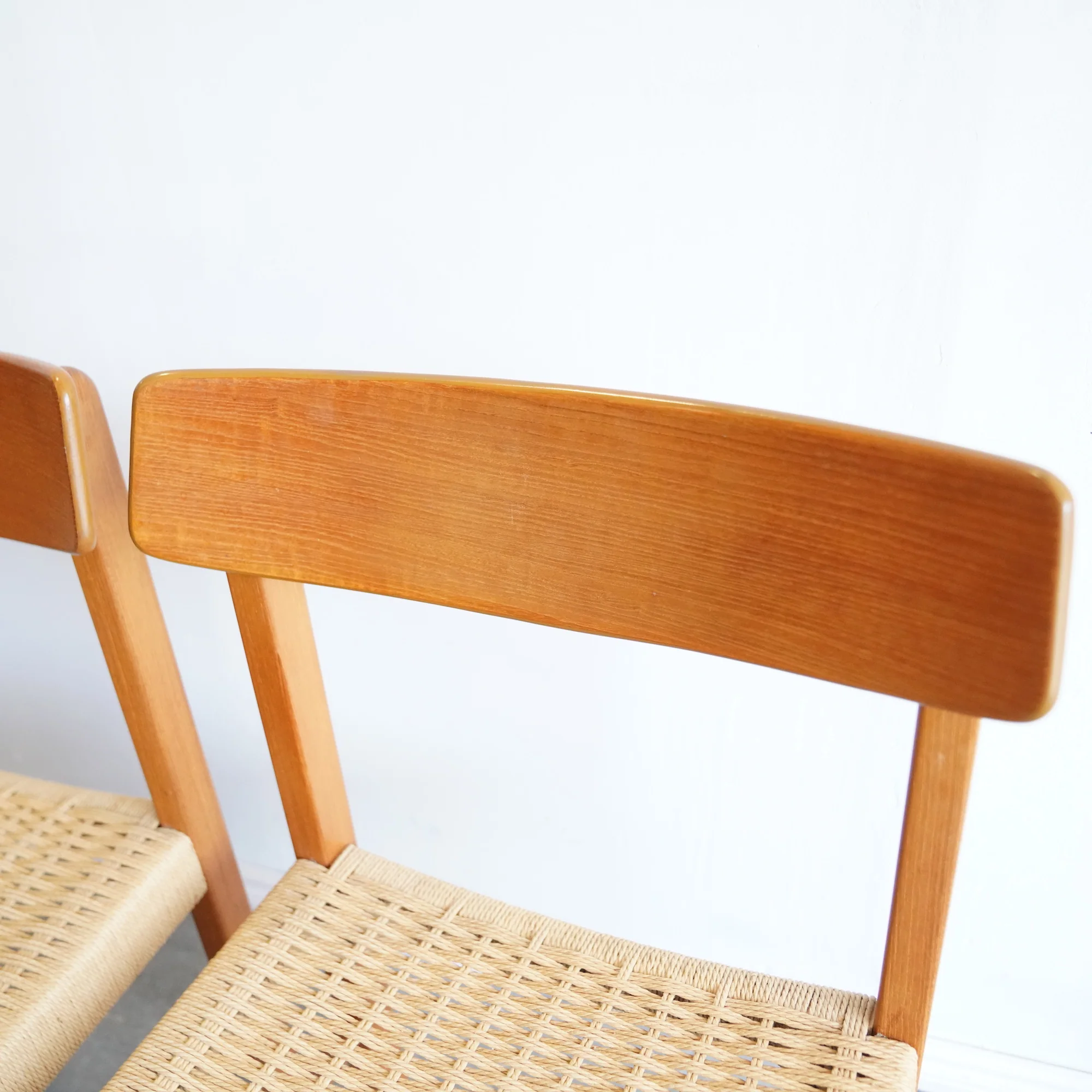 Set of Four Vintage Danish Modern Style Dining Chairs, circa 1980s - Image 5