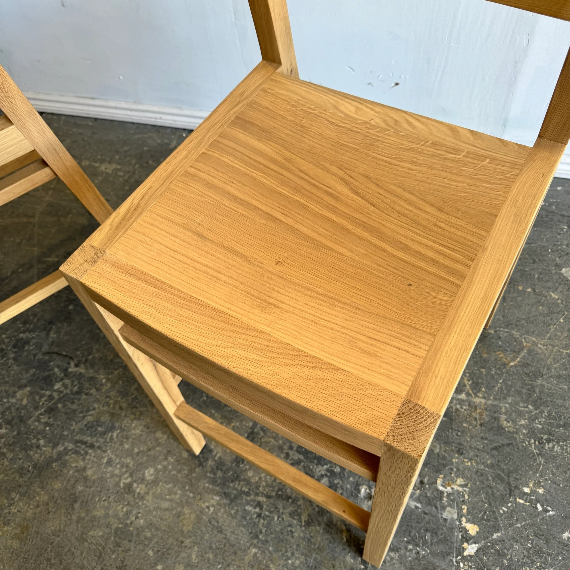 Solid Oakwood Hand crafted Counter Stools - Image 5