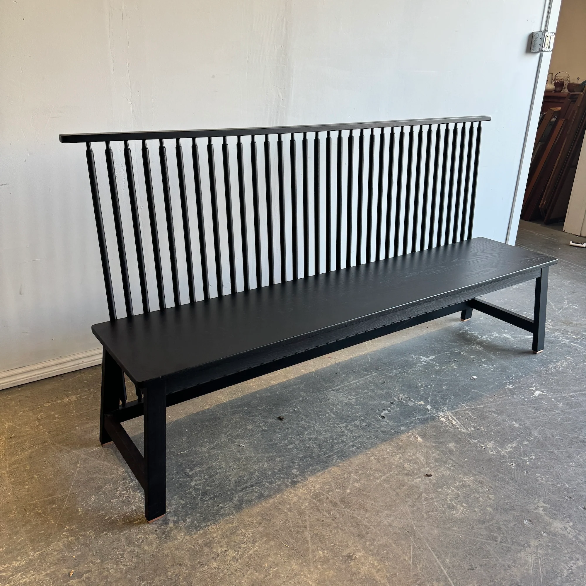Studioilse Bench with back by Ilse Crawford for De La Espada - Image 2
